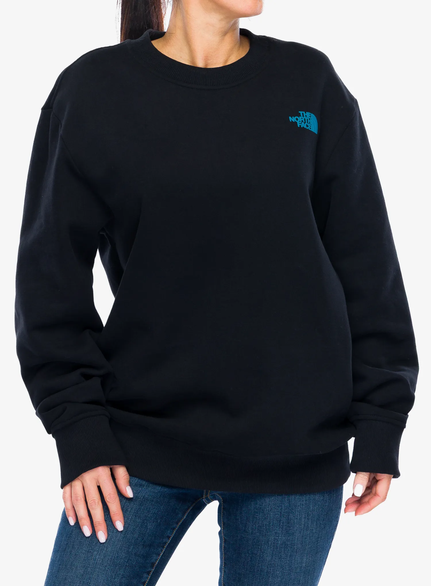 Dukserica The North Face Nse Slopes Relaxed Crew Sweatshirt - tnf black