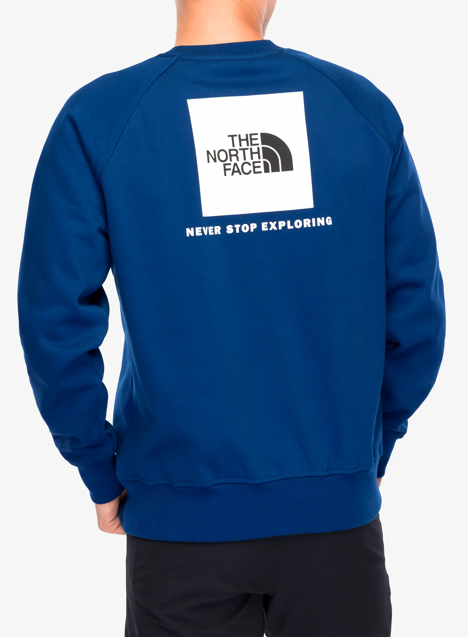 Dukserica The North Face Raglan Redbox Crew - estate blue/tnf white