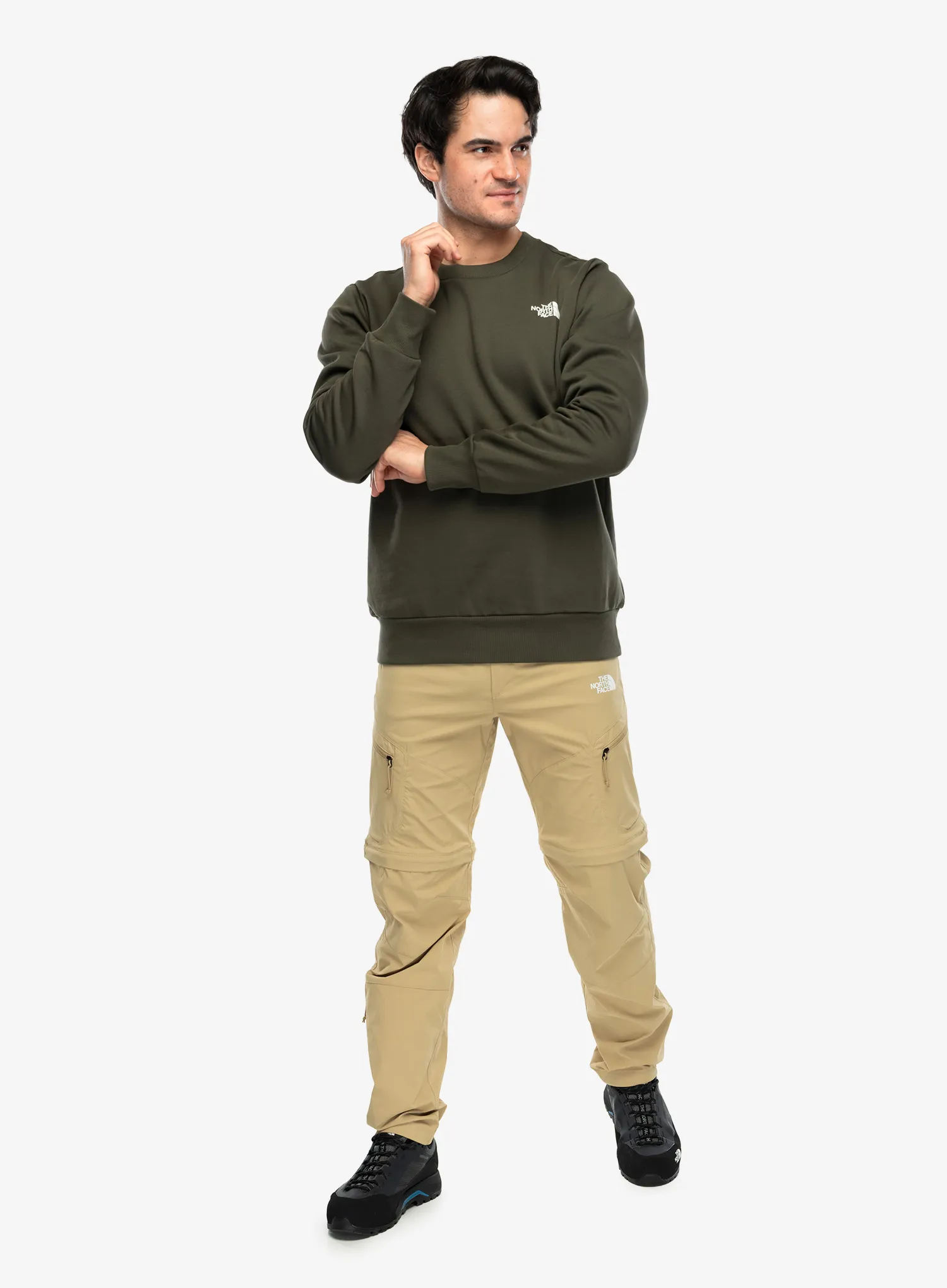 Dukserica The North Face Simple Dome Crew - new taupe green
