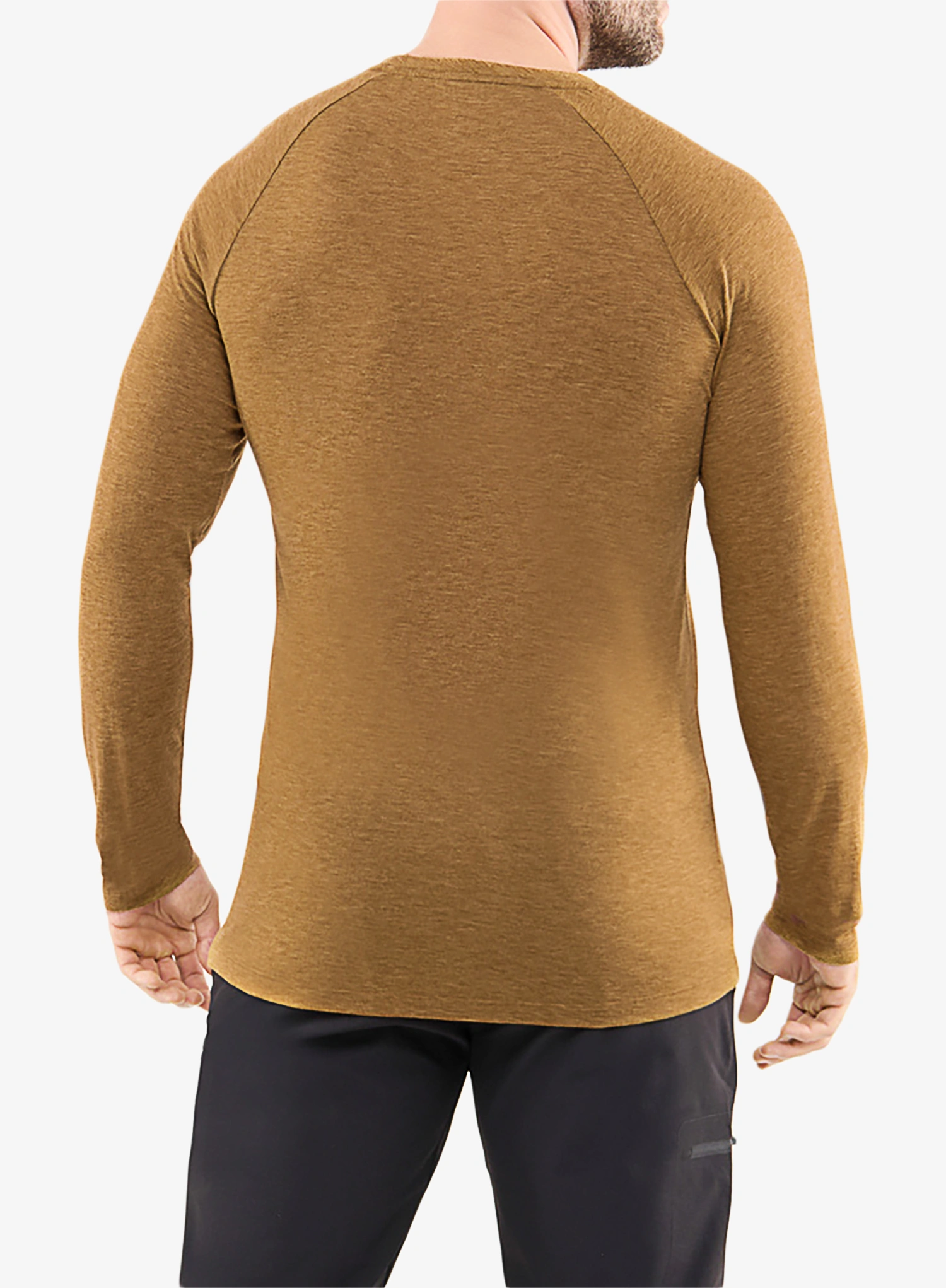 Dukserica Viking Longsleeve Andali - light brown/black