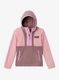 Dukserica za dječake Columbia Back Bowl Lite Half Zip Hoodie - salmon rose/fig/cosmos