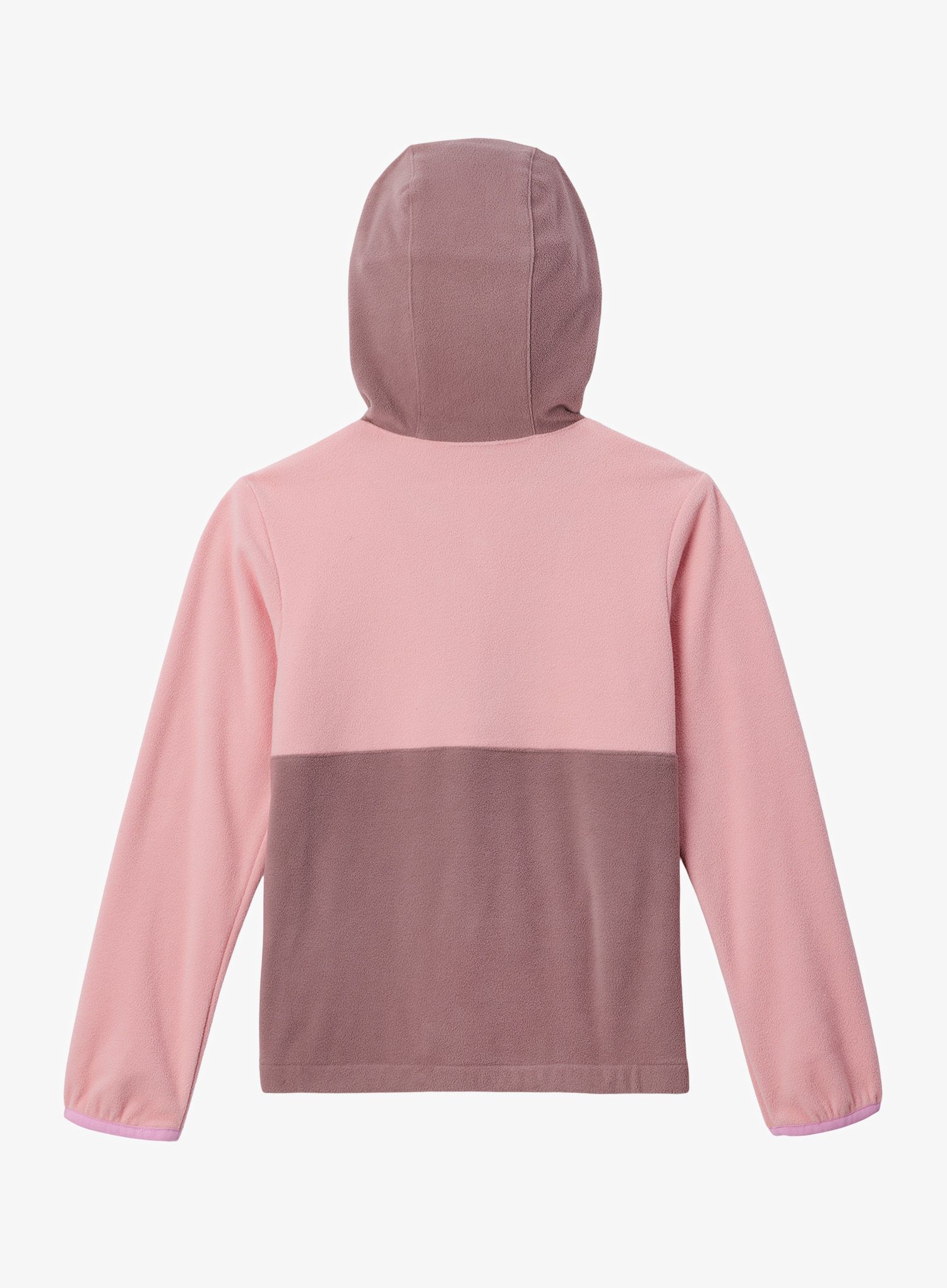Dukserica za dječake Columbia Back Bowl Lite Half Zip Hoodie - salmon rose/fig/cosmos