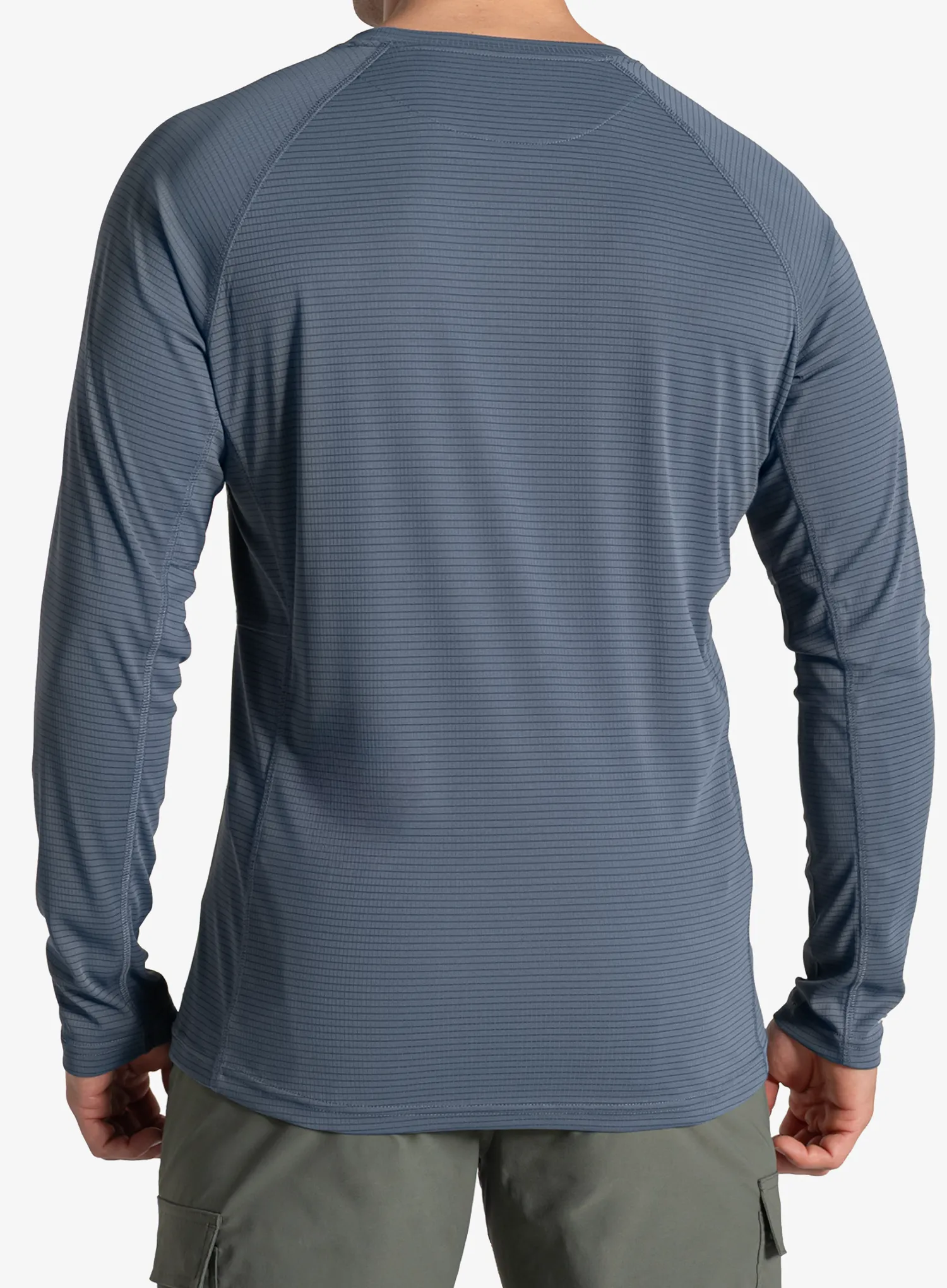 Dukserica Craghoppers NosiLife SolarShield+ Long Sleeved T-Shirt - dark pewter