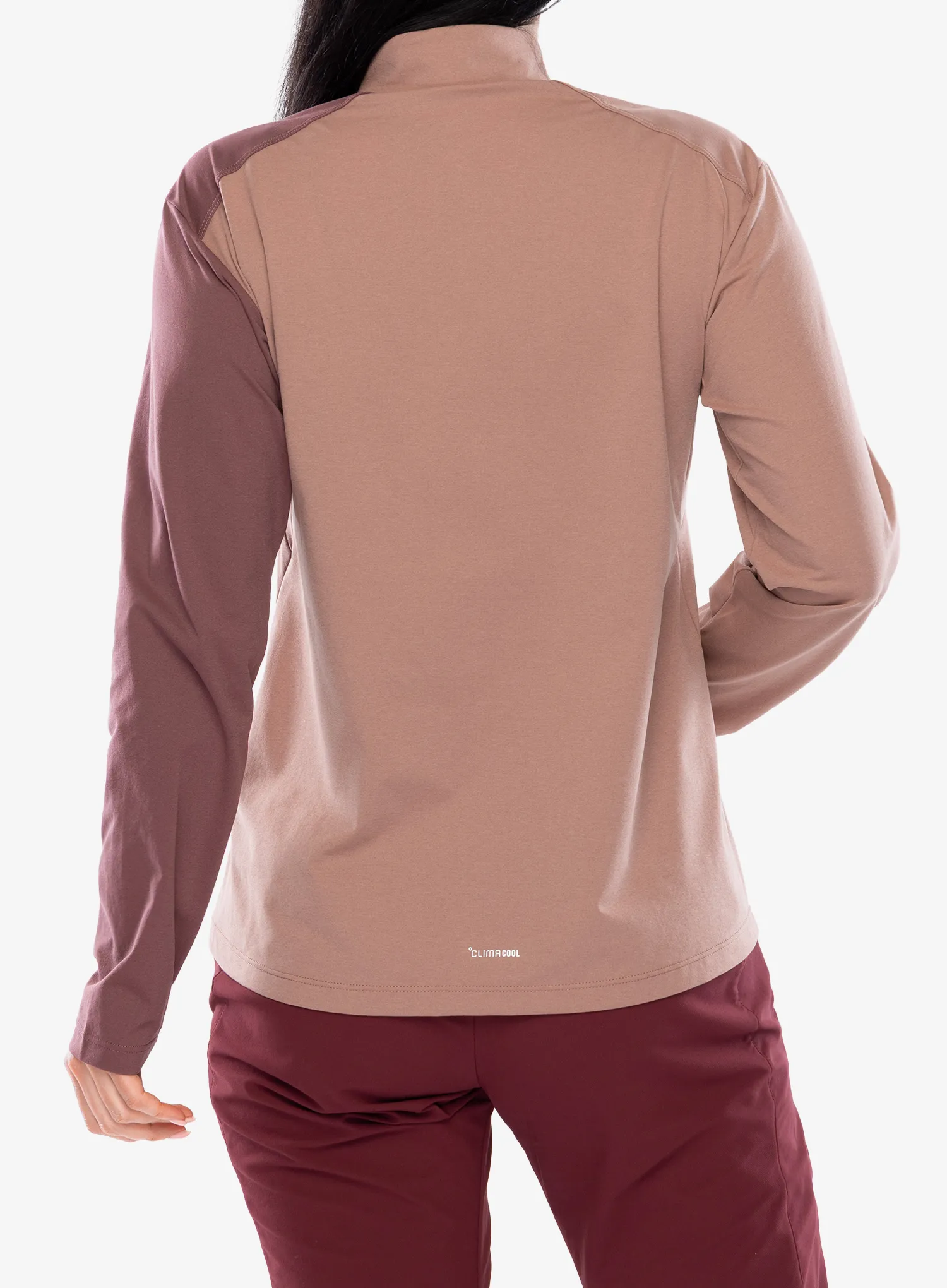 Ženska dukserica adidas TERREX Multi Half Zip Longsleeve - warm clay