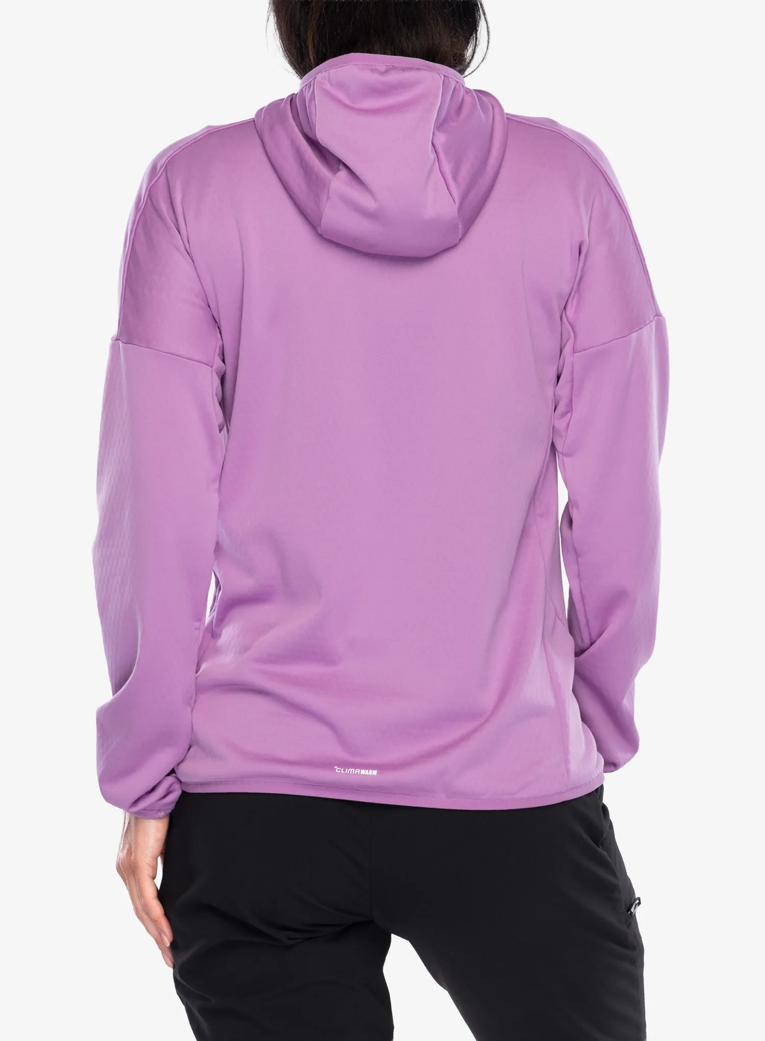 Ženska dukserica adidas TERREX Xperior Light Fleece Hooded Jacket - preloved purple