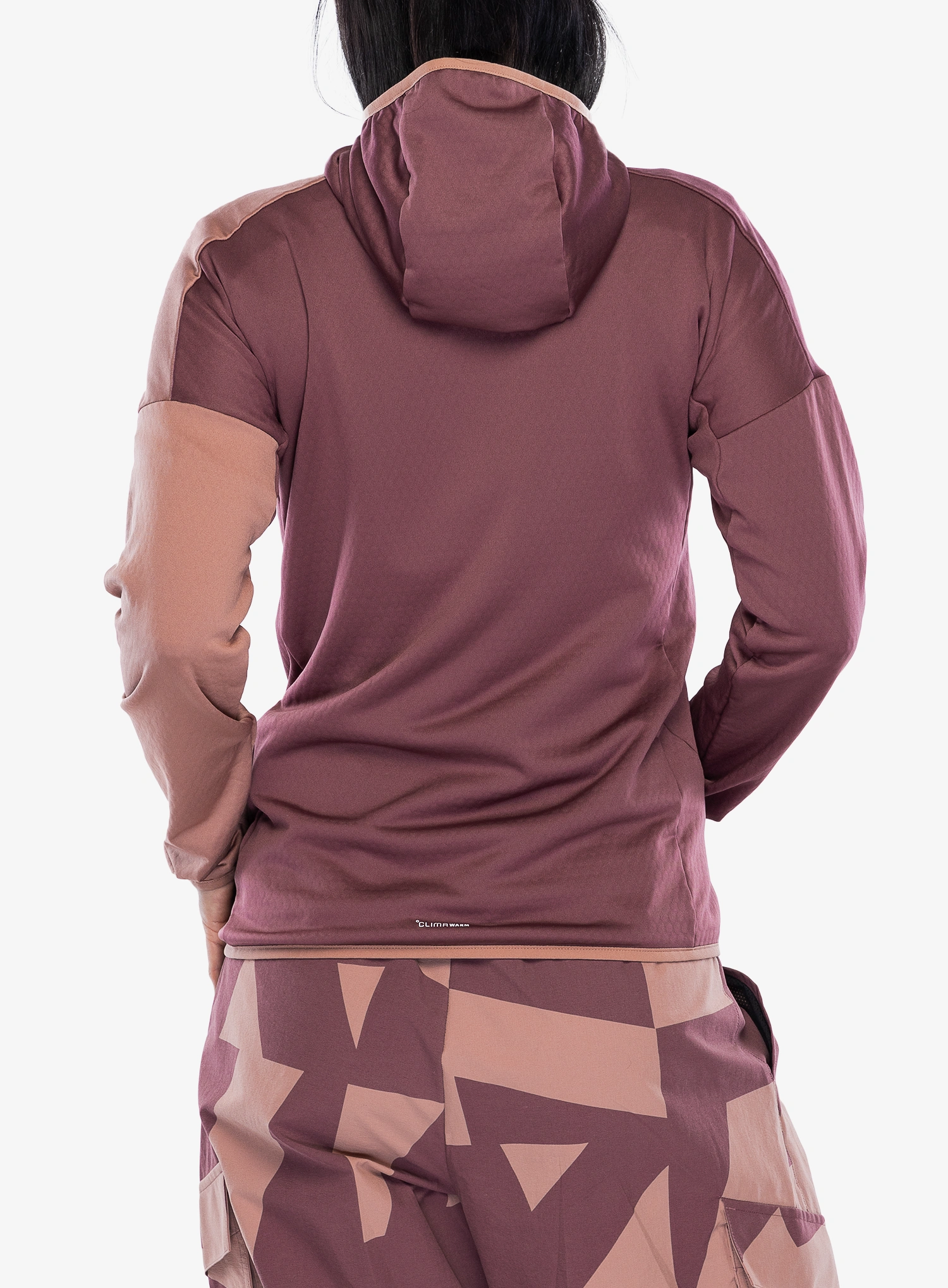 Ženska dukserica adidas TERREX Xperior Light Fleece Hooded Jacket - quicri/warcla