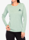 Ženska dukserica bez kapuljače Patagonia L/S Cap Cool Daily Graphic Shirt Lands - chouinard crest/green