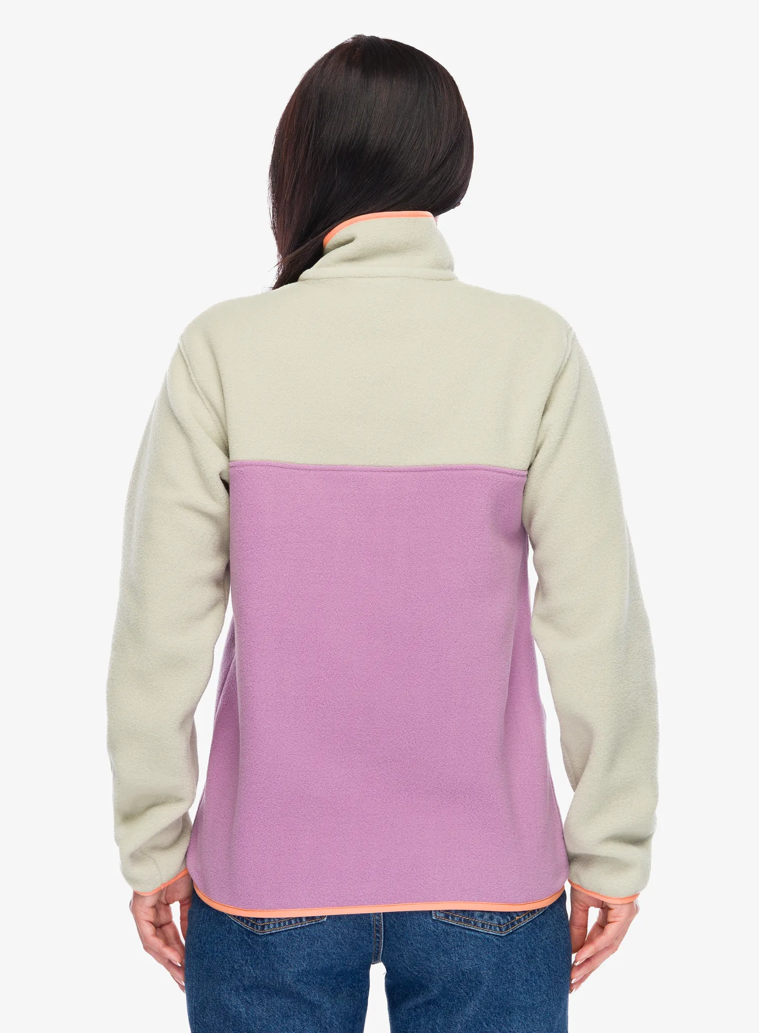 Ženska dukserica bez kapuljače Patagonia Lightweight Synch Snap-T Pullover - light violet