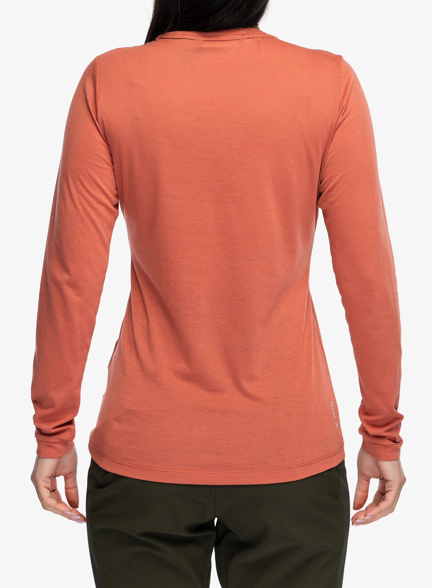 Ženska dukserica bez kapuljače Salewa Eagle Solidlogo Dry Tee - etruscan red