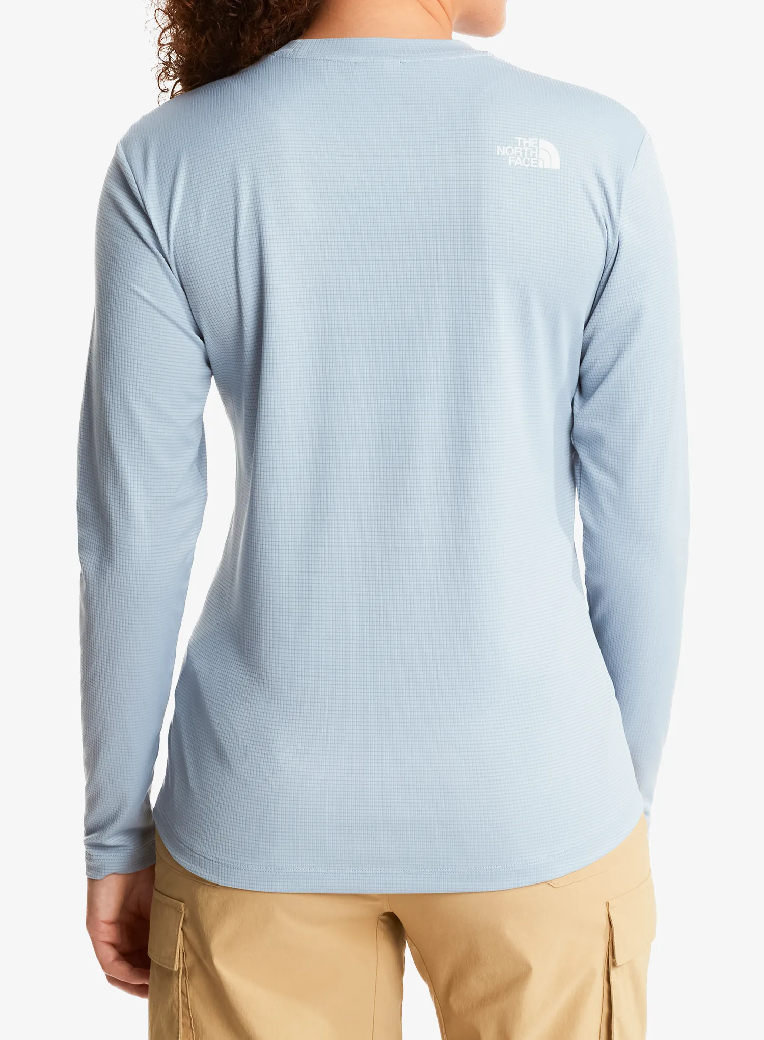 Ženska dukserica bez kapuljače The North Face Shadow Long Sleeve T-Shirt - frost grey