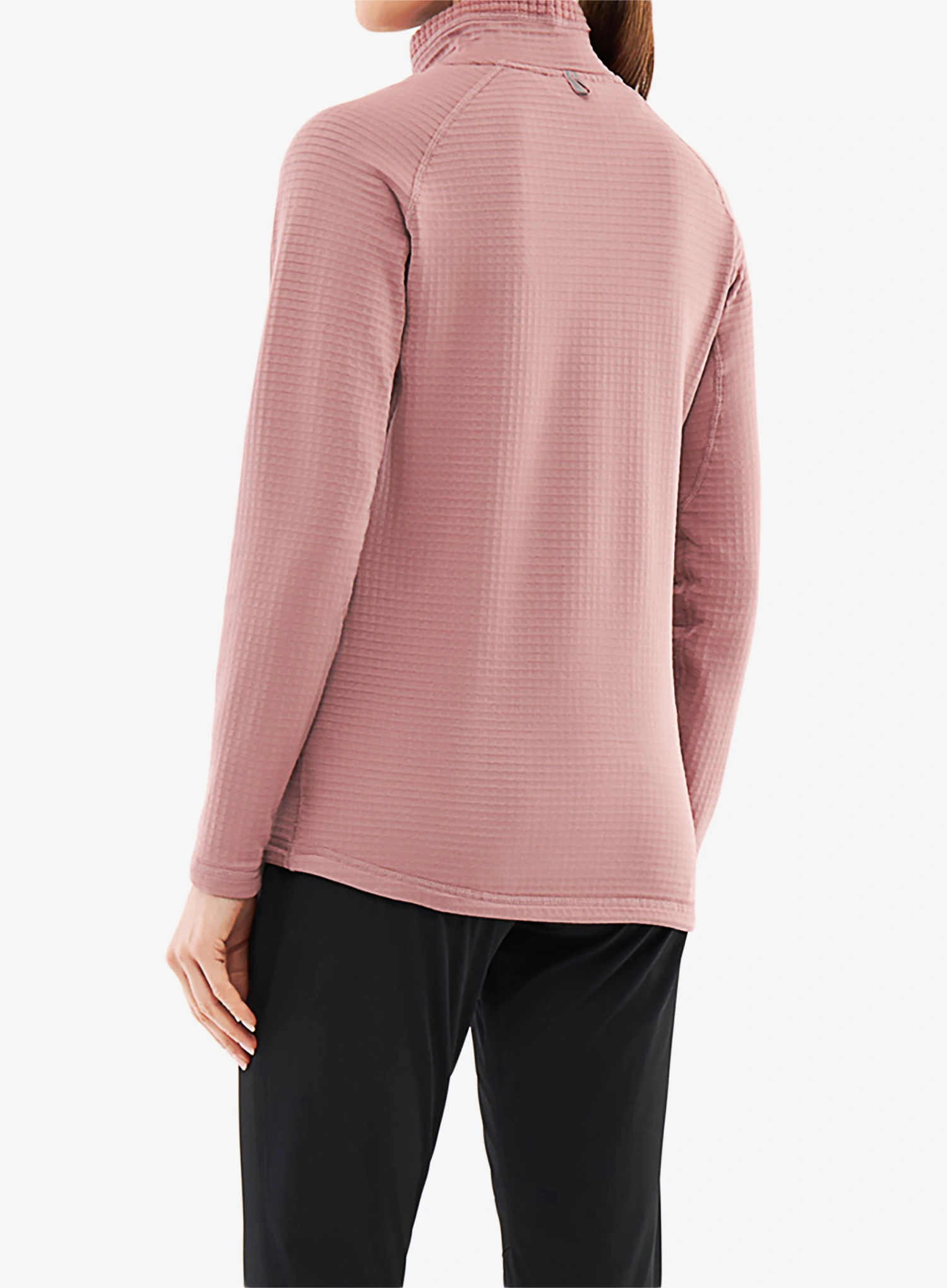 Ženska dukserica bez kapuljače Viking Midlayer Admont Full Zip - pink