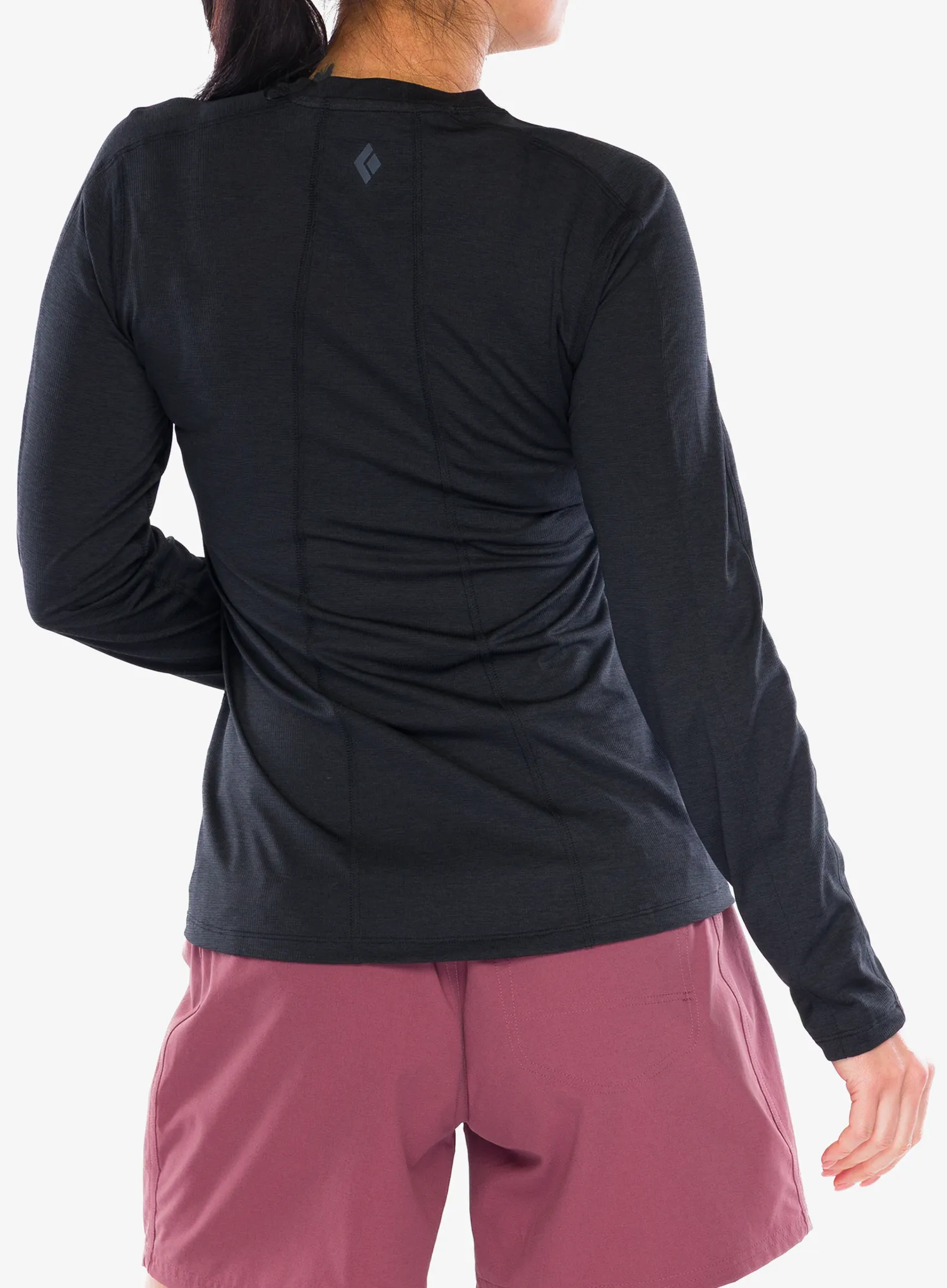 Ženska dukserica Black Diamond Lightwire L/S Tee - black