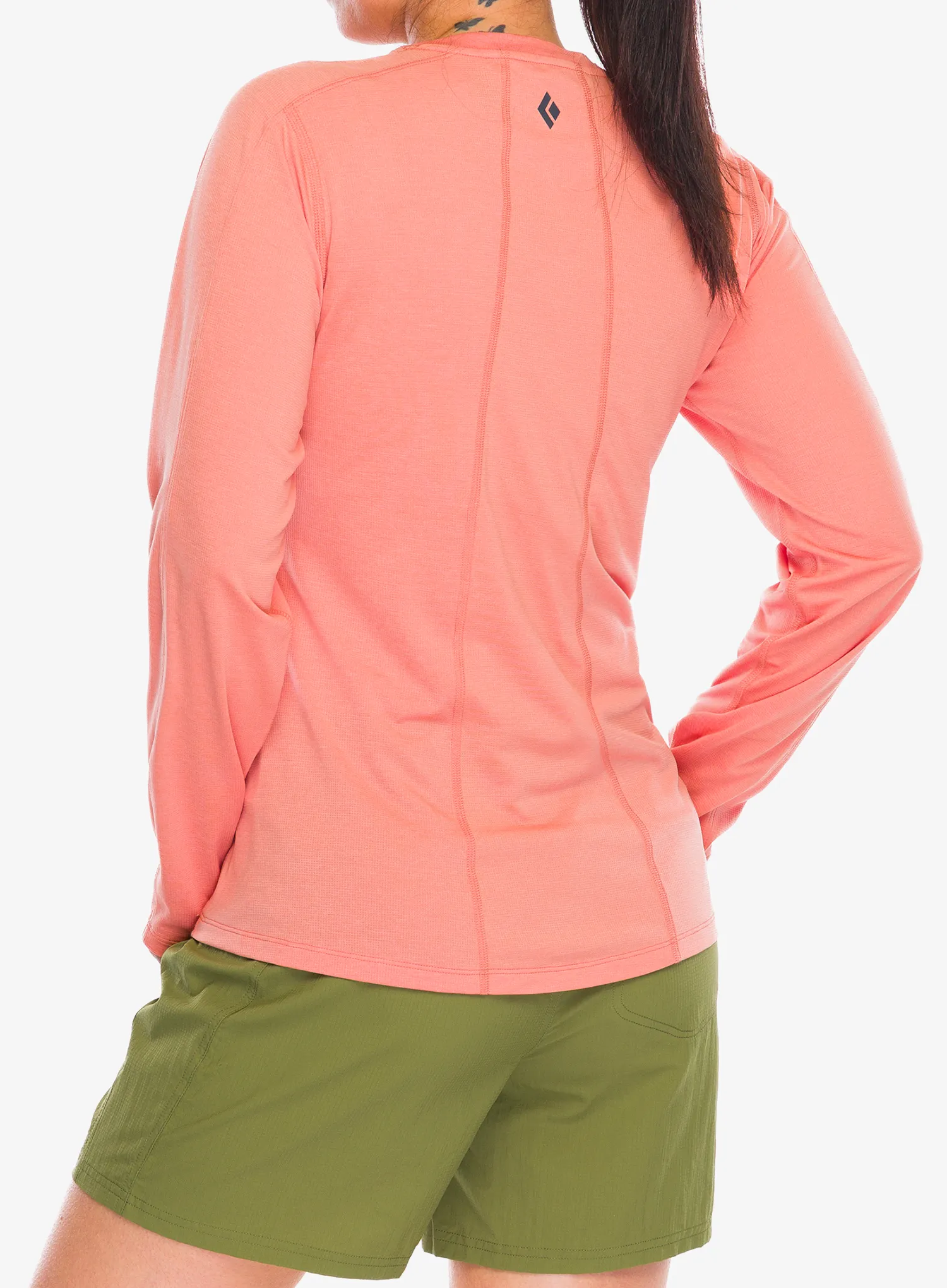 Ženska dukserica Black Diamond Lightwire L/S Tee - himalayan salt