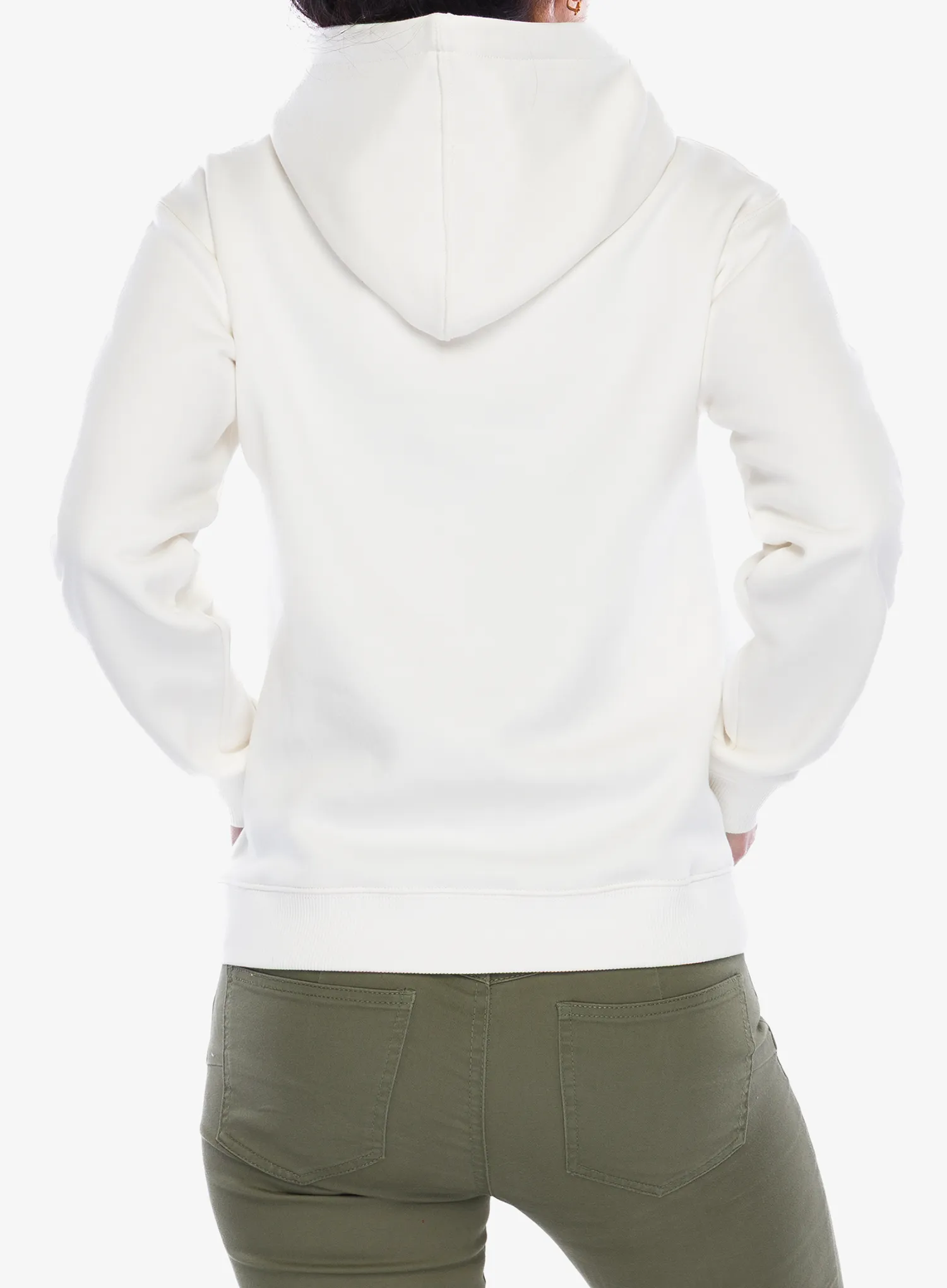 Ženska dukserica Black Diamond Mini Stacked Pullover Hoody - off white