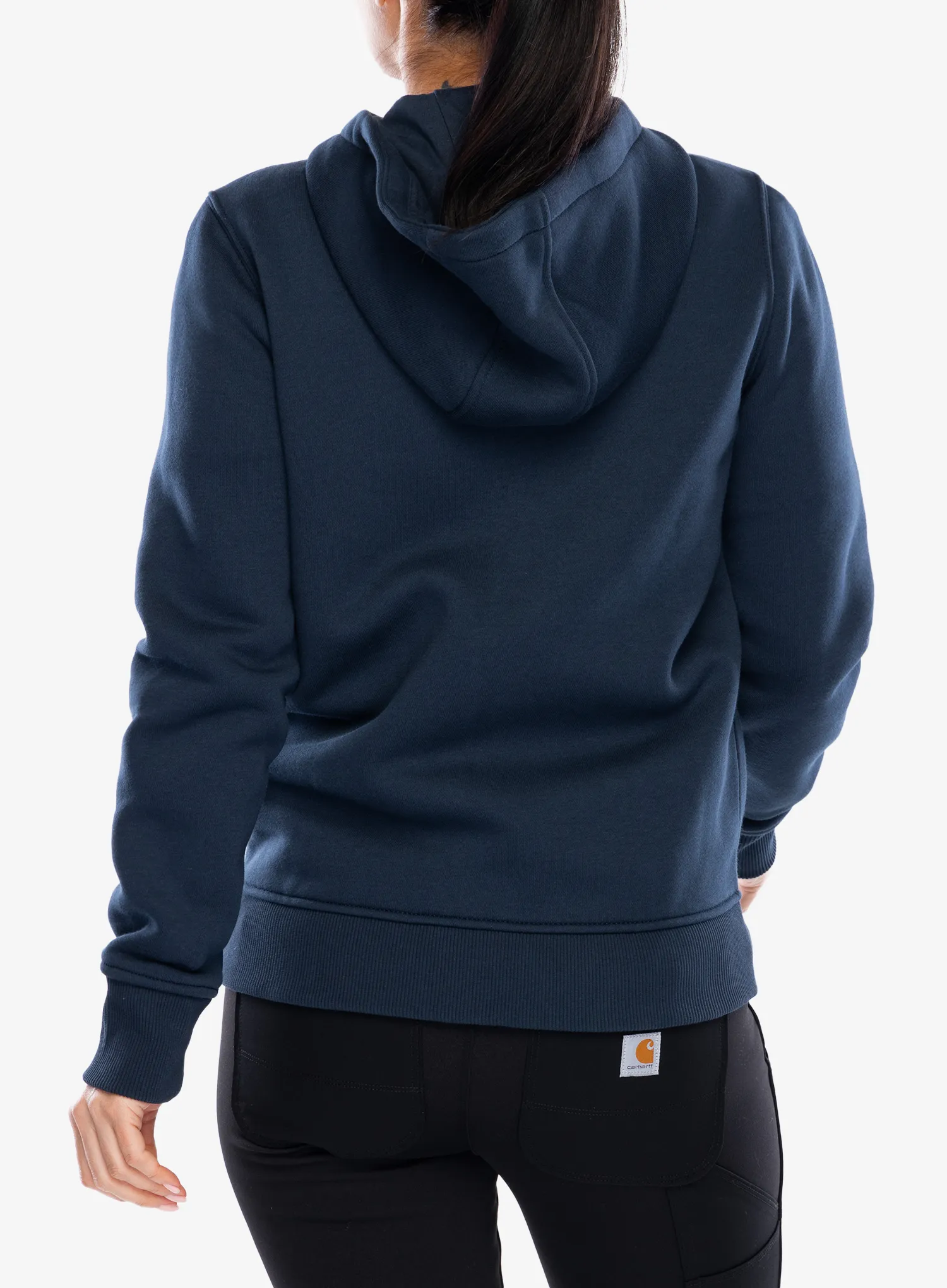 Ženska dukserica Carhartt Clarksburg Zip Sweatshirt - navy