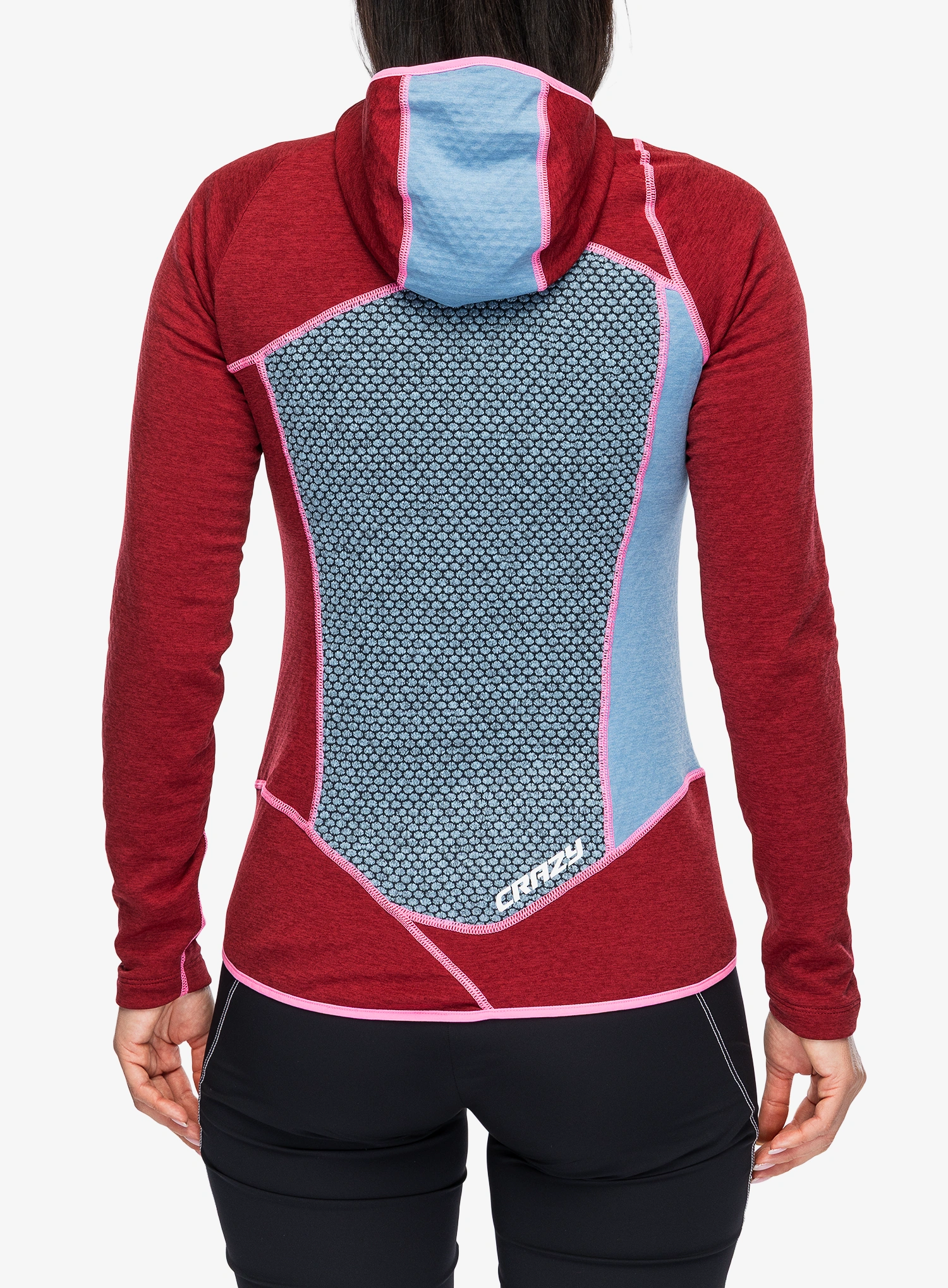 Ženska dukserica Crazy Pull Ionic - blueberry/black