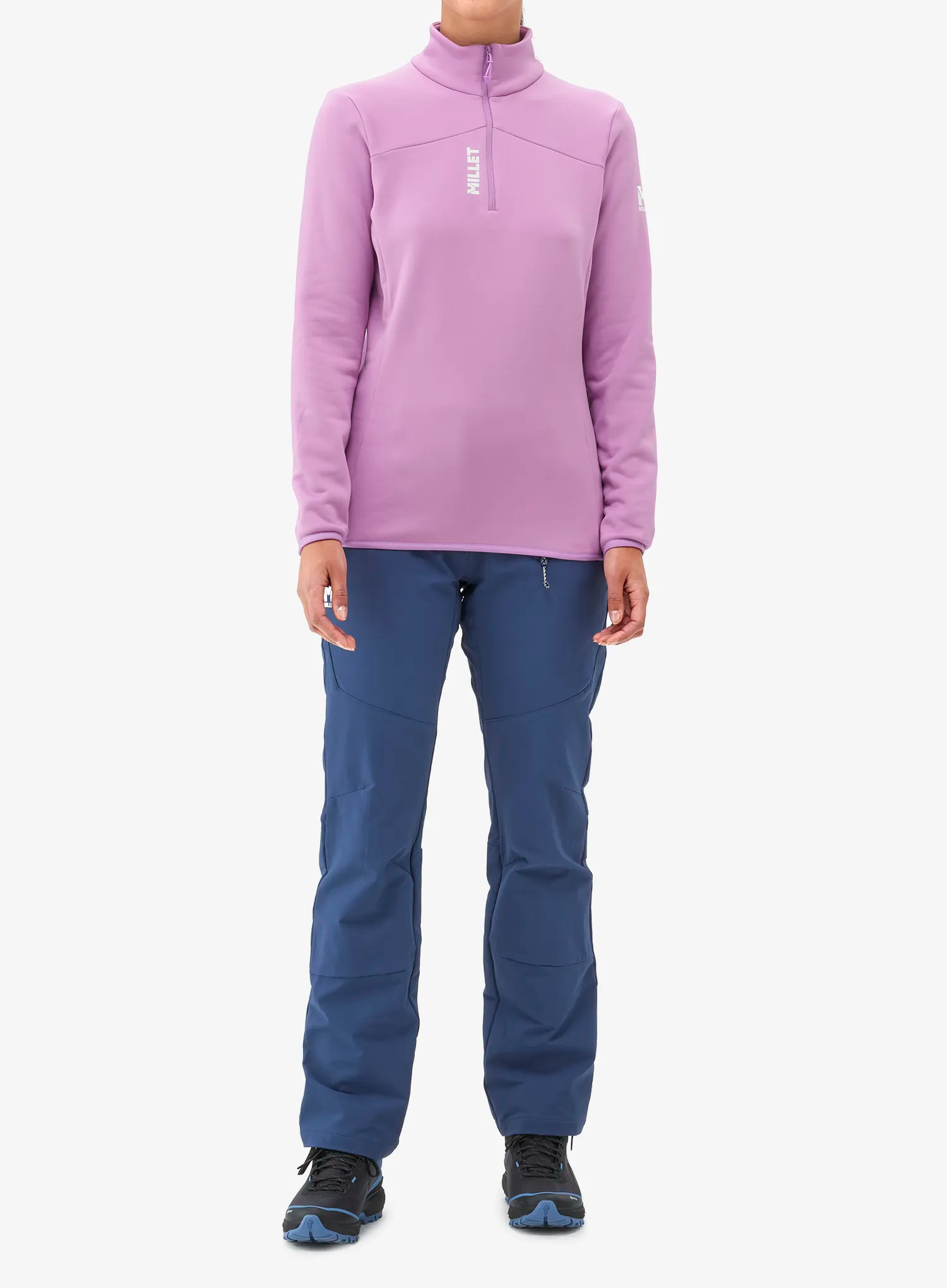Ženska dukserica Millet Seneca Fleece Po - vibrant violet