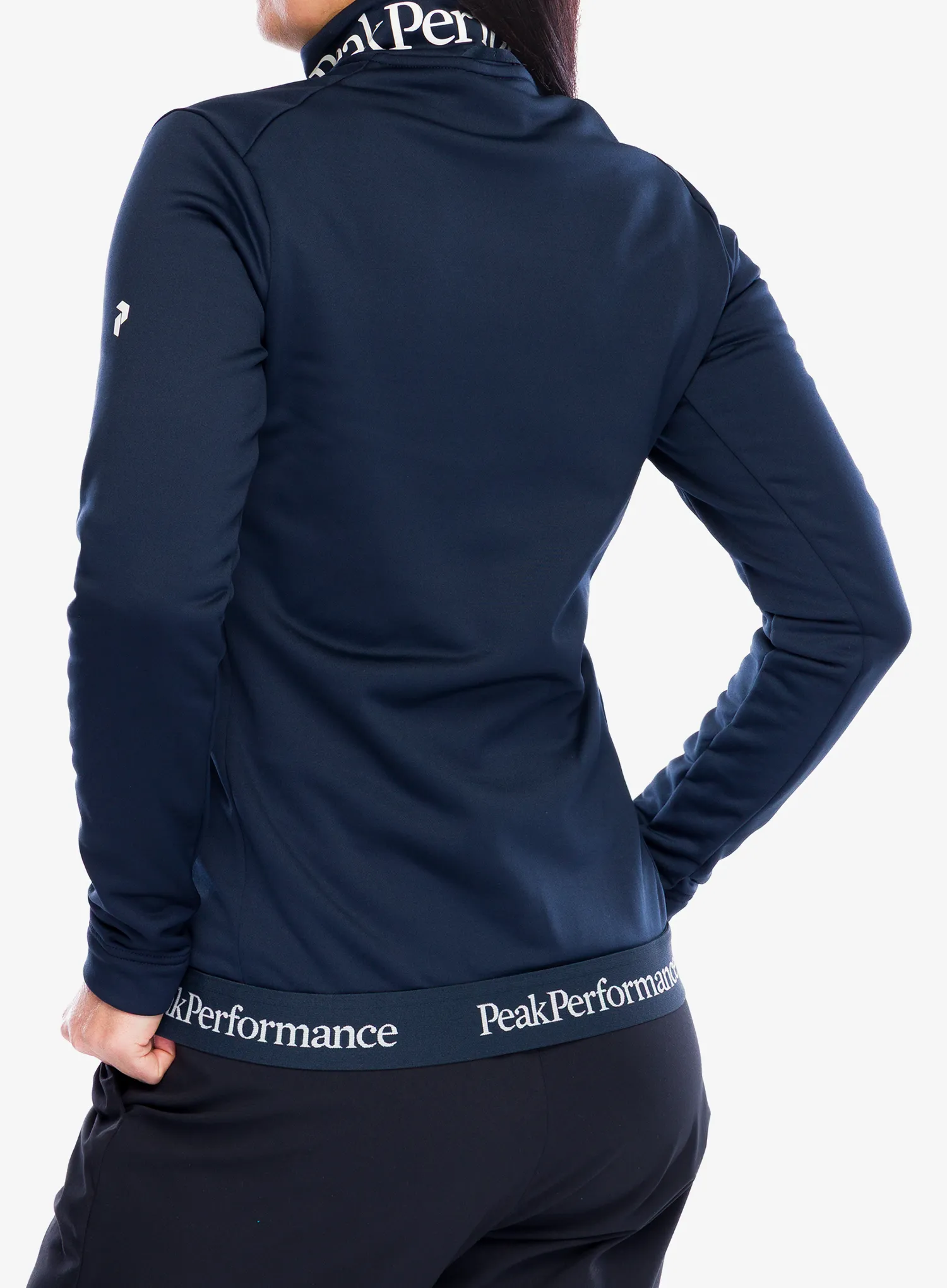 Ženska dukserica Peak Performance Rider Tech Zip Jacket - blue shadow