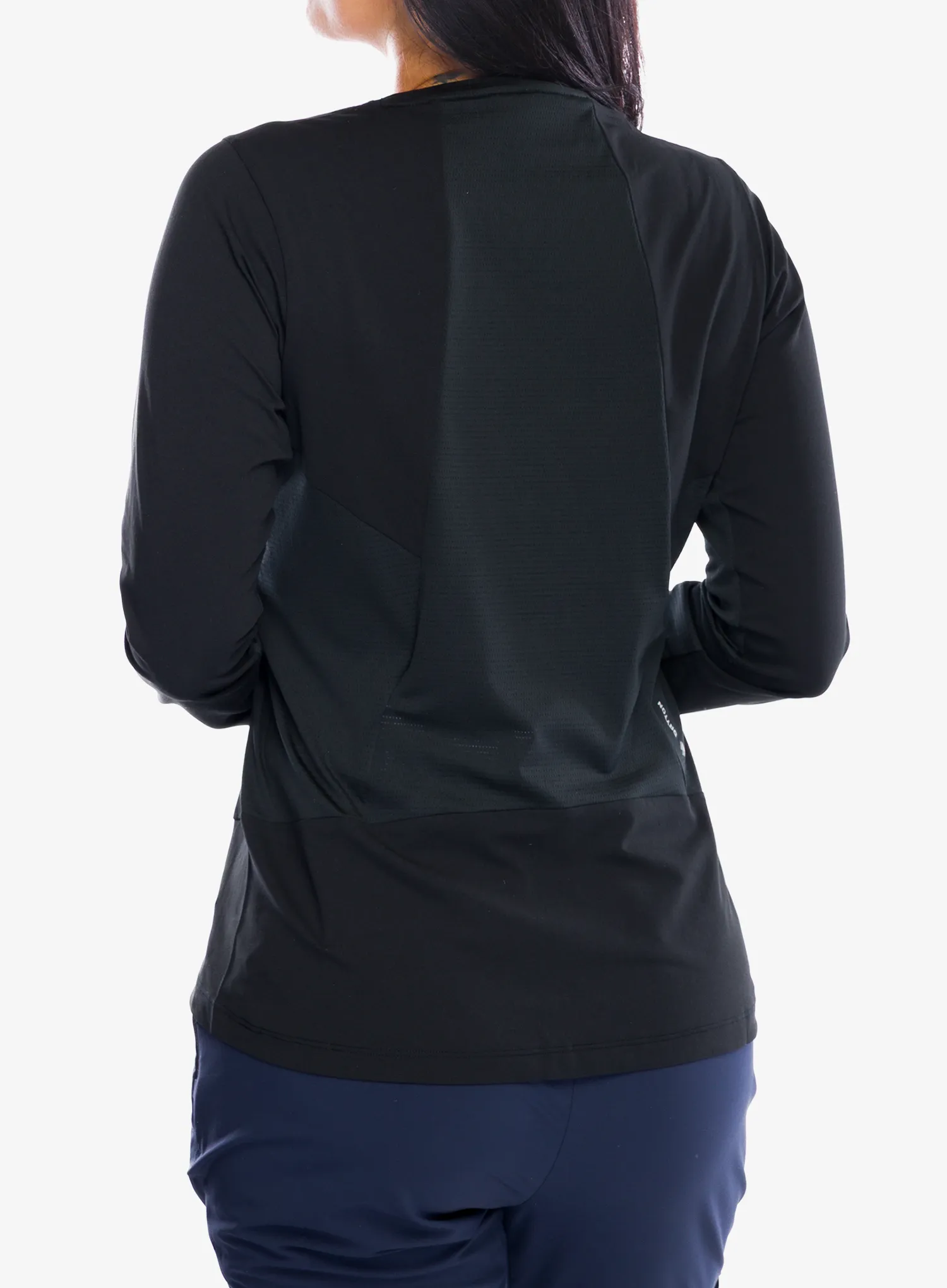 Ženska dukserica Salewa Pedroc Dry Tee - black out