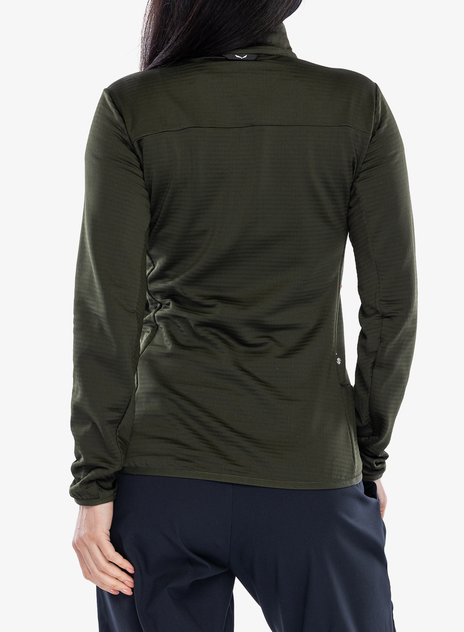 Ženska dukserica Salewa Puez Altavia PL Jacket - dark olive