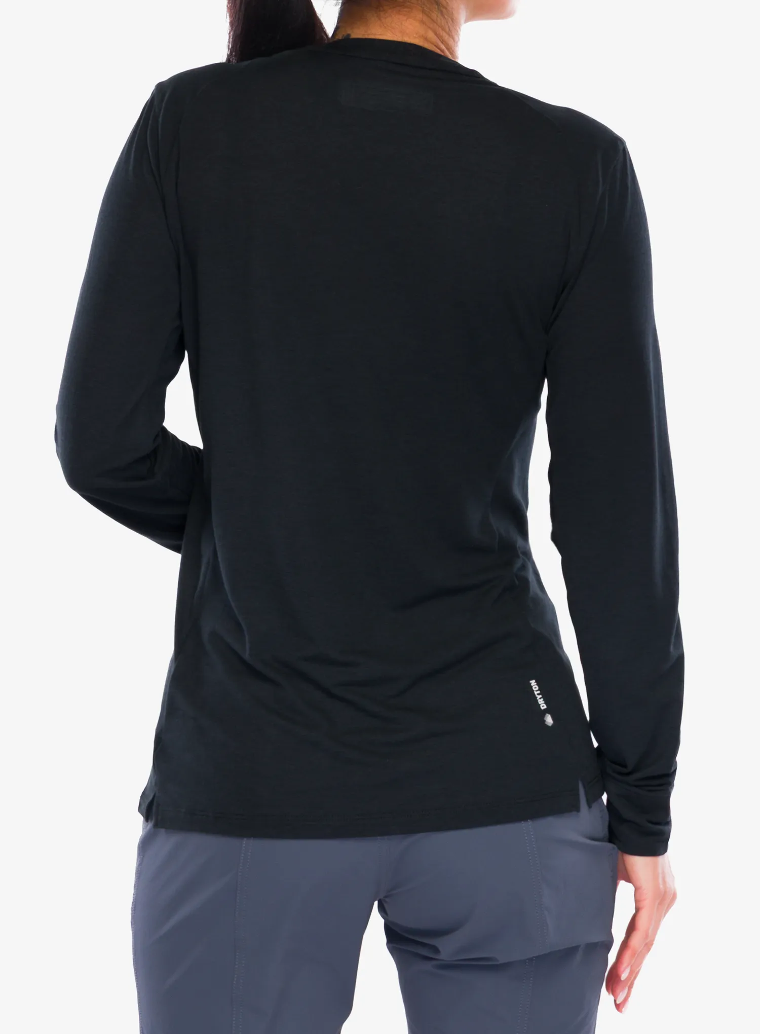 Ženska dukserica Salewa Puez Dry Tee - black out