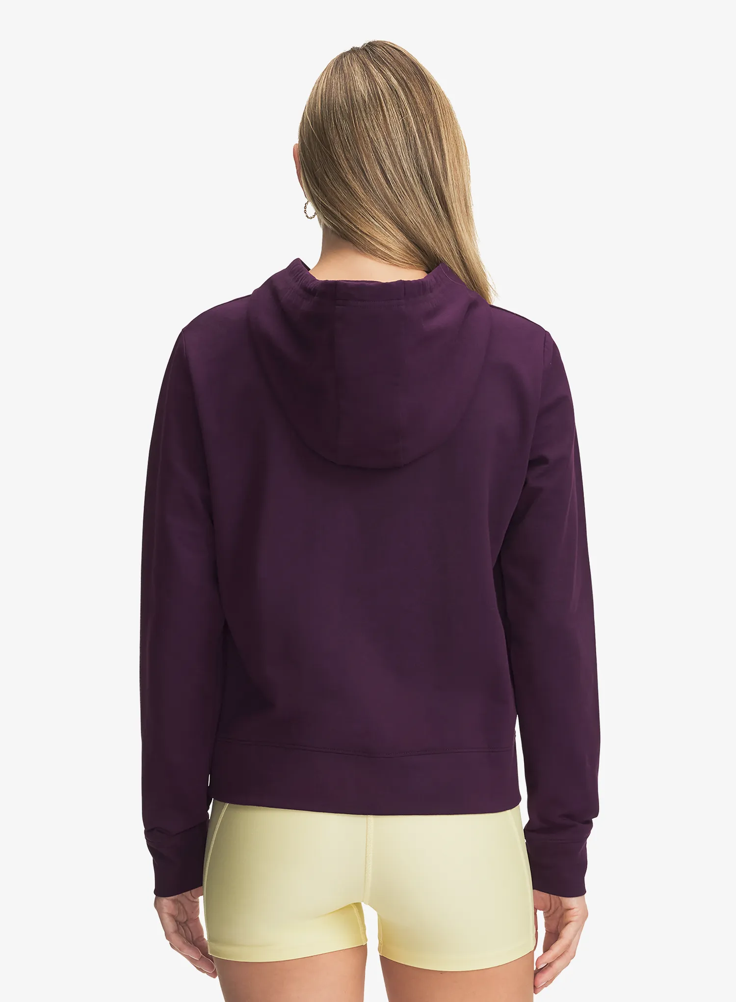 Ženska dukserica Under Armour Sport Terry Hoodie - purple echo/white