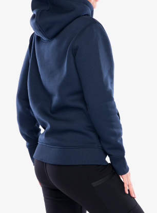 Ženska dukserica s kapuljačom Carhartt Relaxed Midweight Sweatshirt - navy
