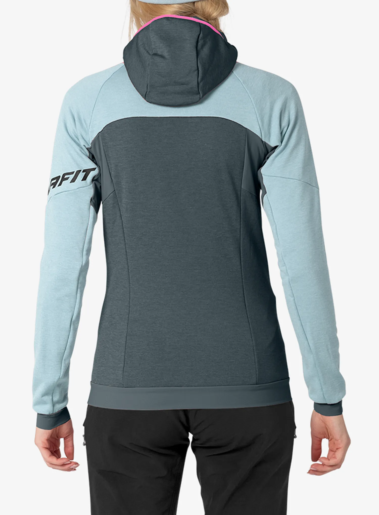 Ženska dukserica s kapuljačom Dynafit Tour Wool Thermal Hoody - cloud blue