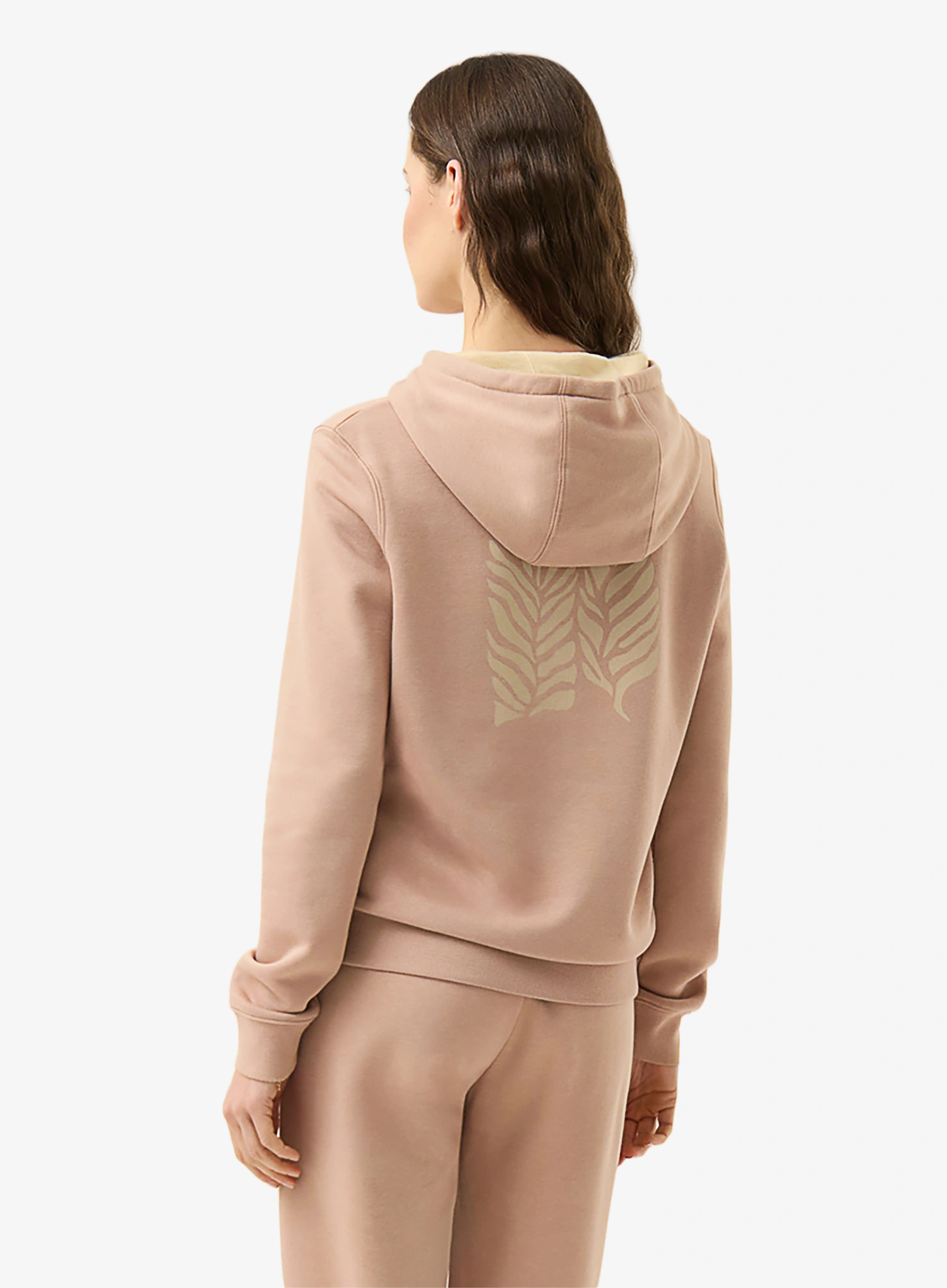Ženska dukserica s kapuljačom Flov Alpena Hoodie - beige