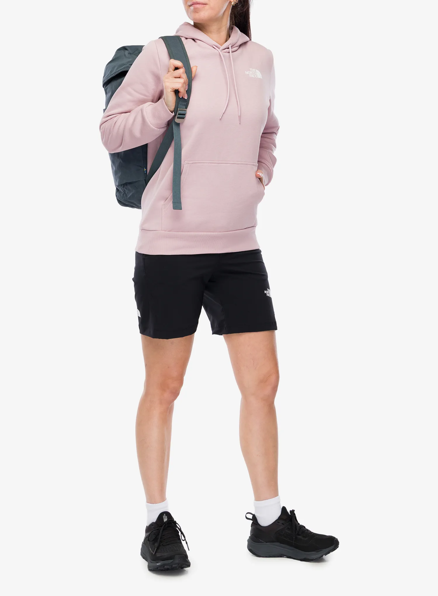Ženska dukserica s kapuljačom The North Face Simple Dome Hoodie - metal pink