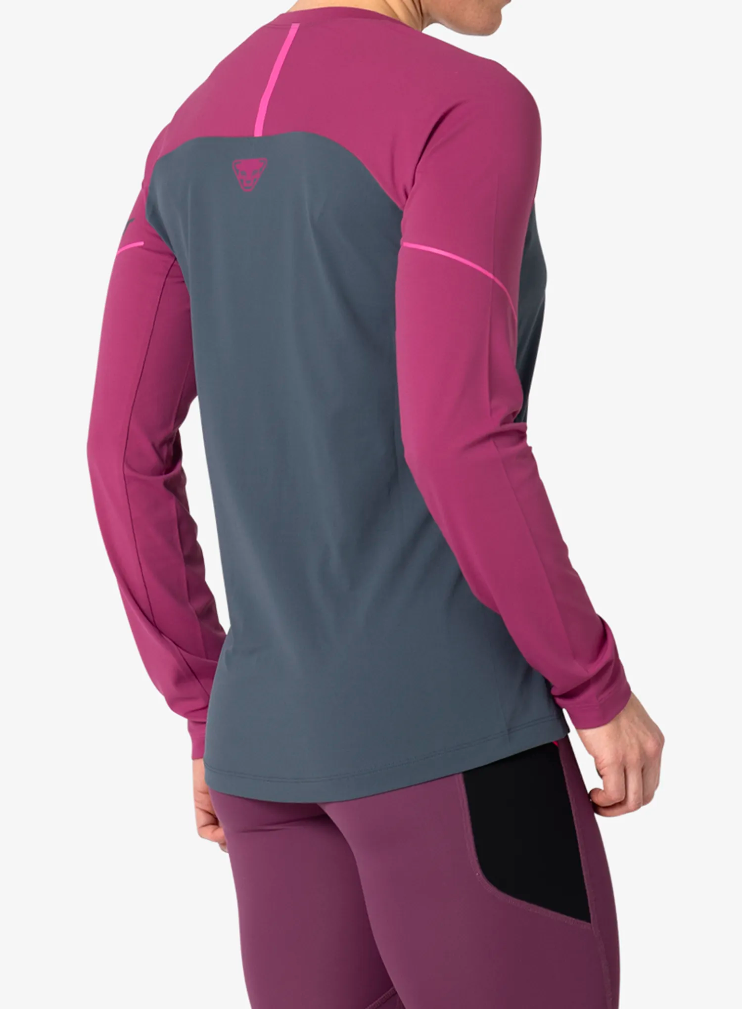 Ženska dukserica za trčanje Dynafit Alpine Pro L/S Tee - magenta
