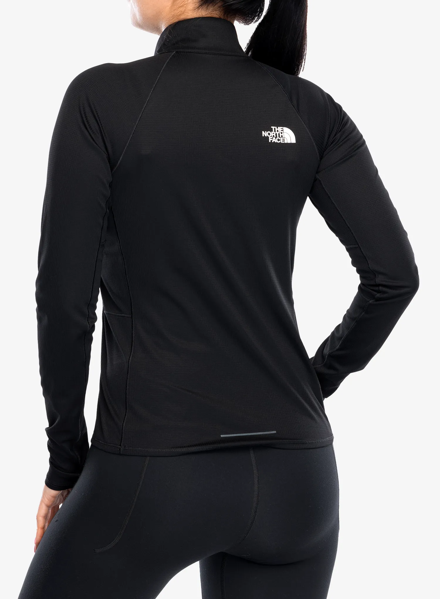 Ženska dukserica za trčanje The North Face Sunriser 1/4 Zip - tnf black