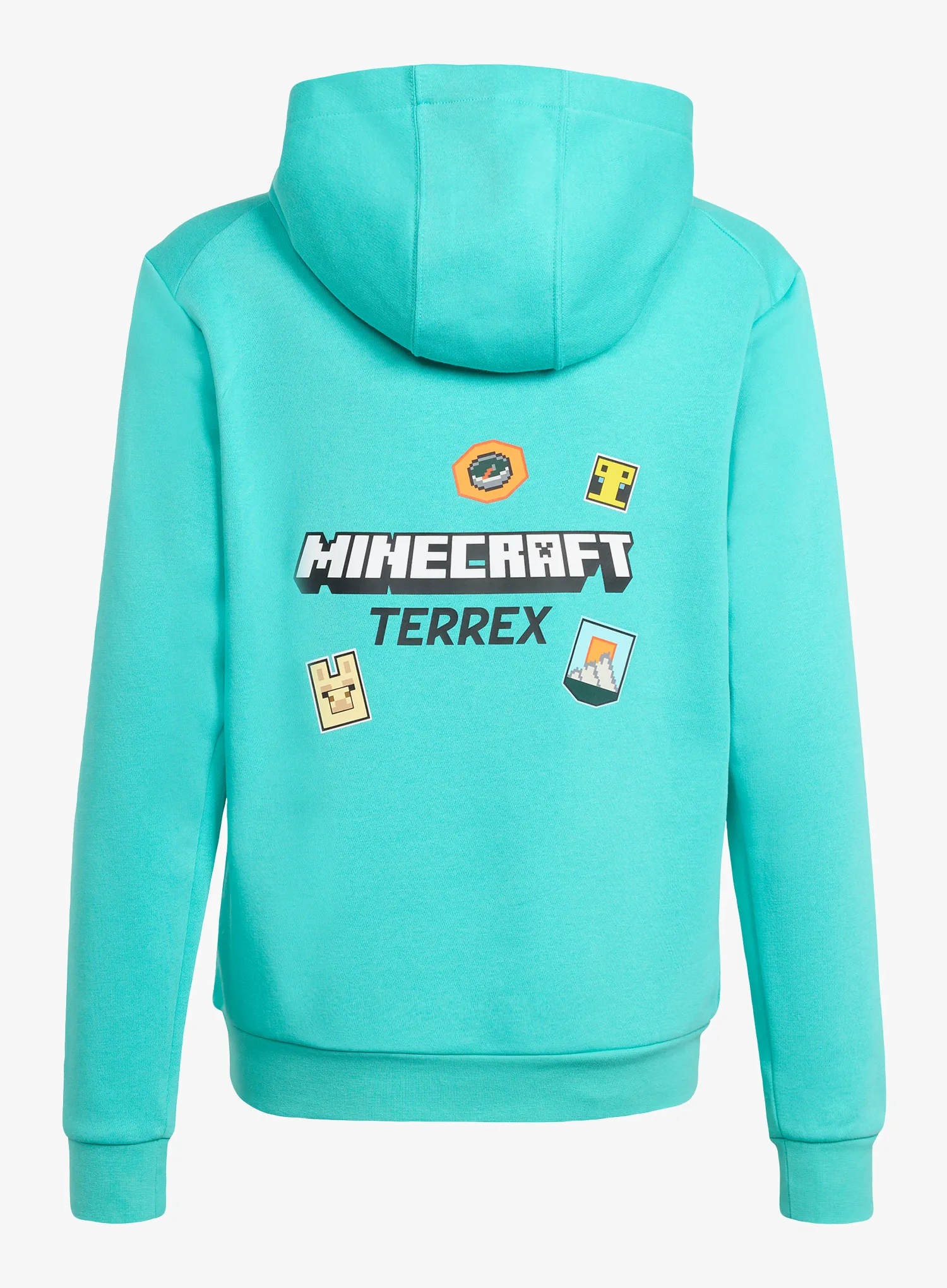 Dukserica za djecu adidas TERREX Minecraft Hoodie - semi mint rush
