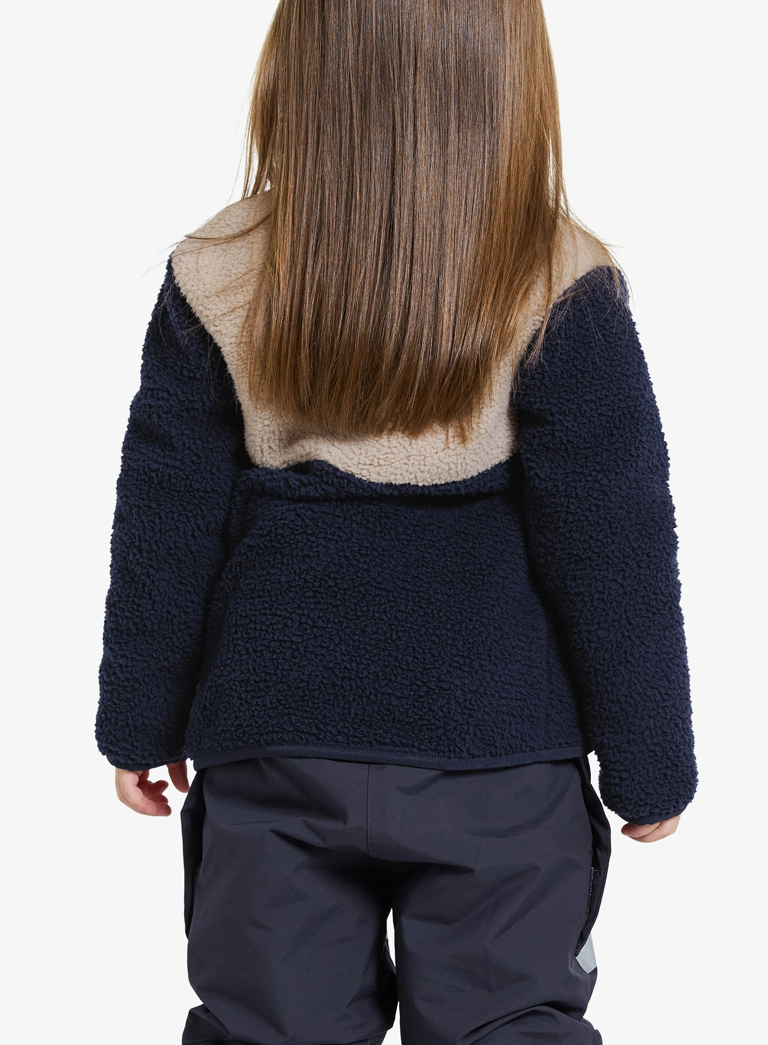 Dukserica za djecu Didriksons Gosig Halfzip - navy