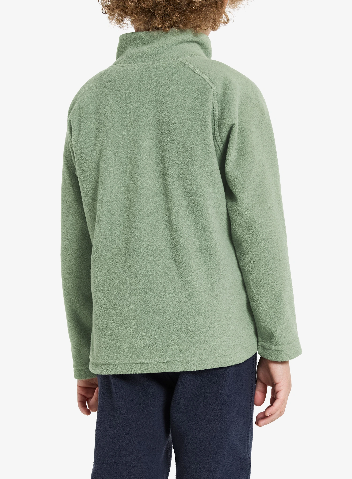 Dukserica za djecu Didriksons Monte Full Zip - light moss