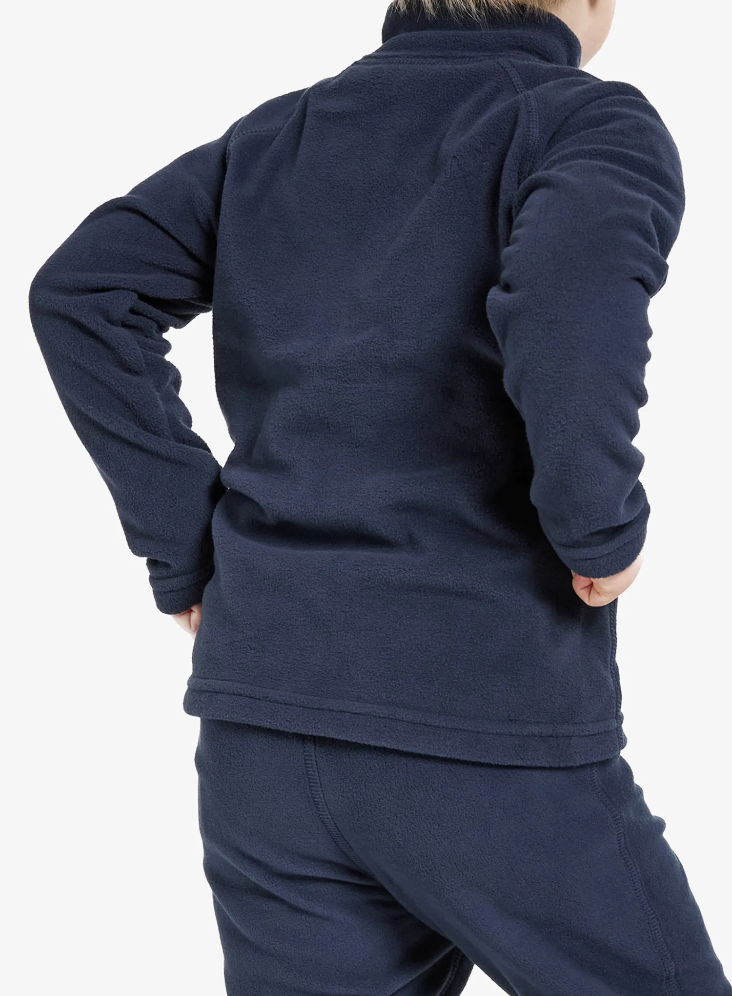 Dukserica za djecu Didriksons Monte Full Zip - navy