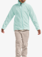 Dukserica za djecu Didriksons Monte Full Zip - ocean mint