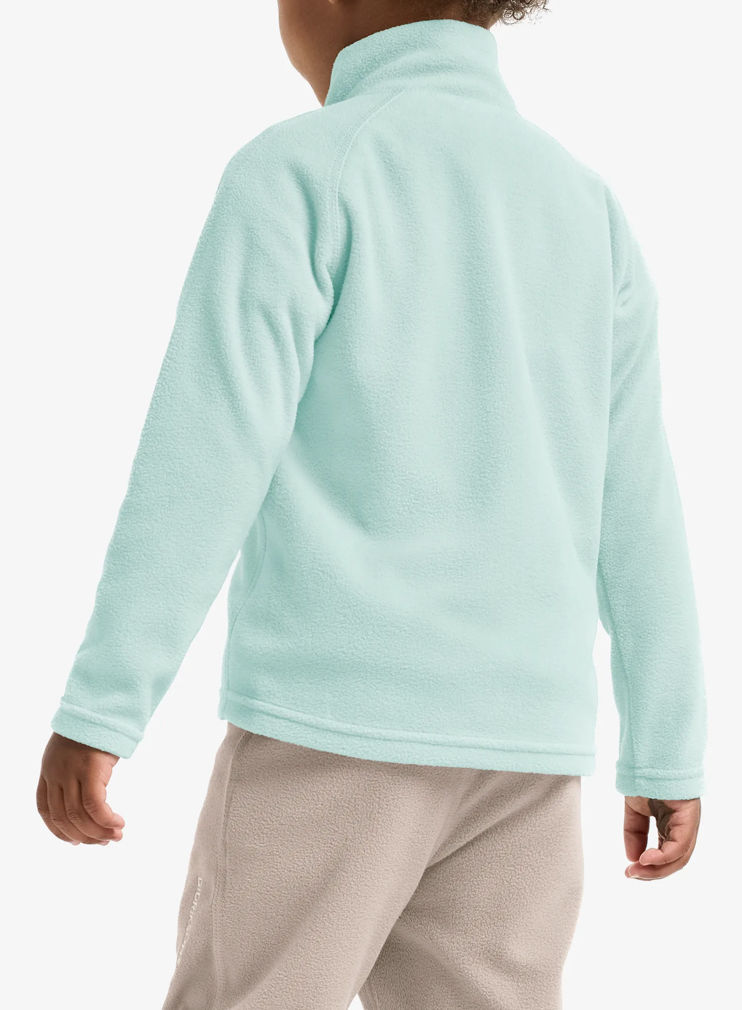 Dukserica za djecu Didriksons Monte Full Zip - ocean mint