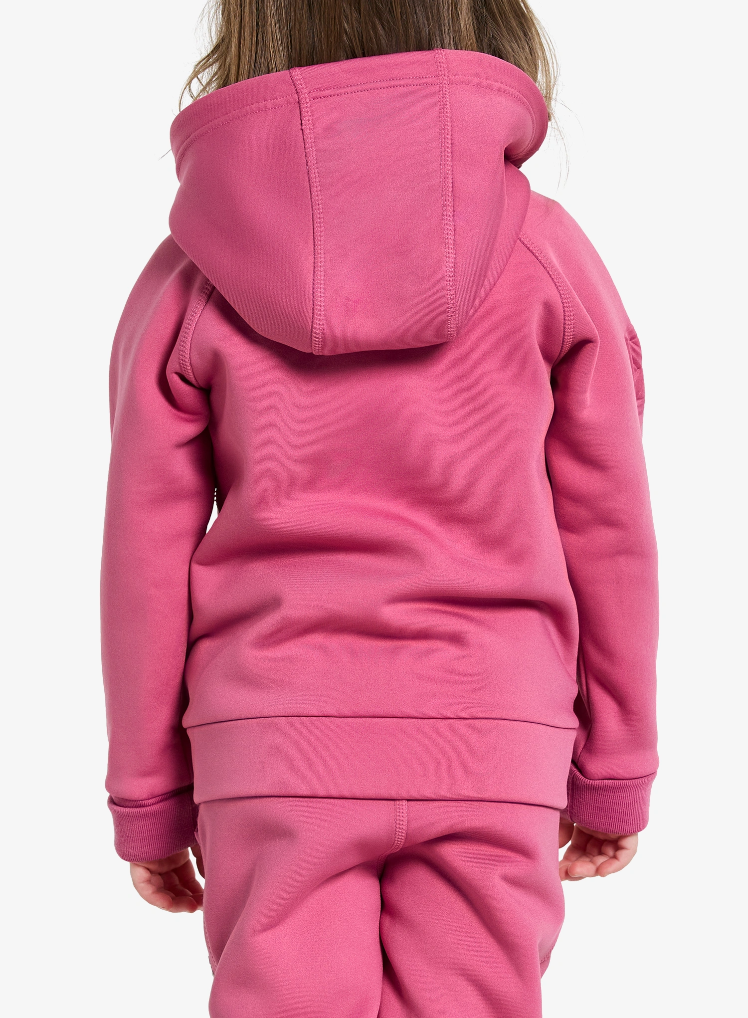 Dukserica za djecu Didriksons Siljan Fz - sweet pink
