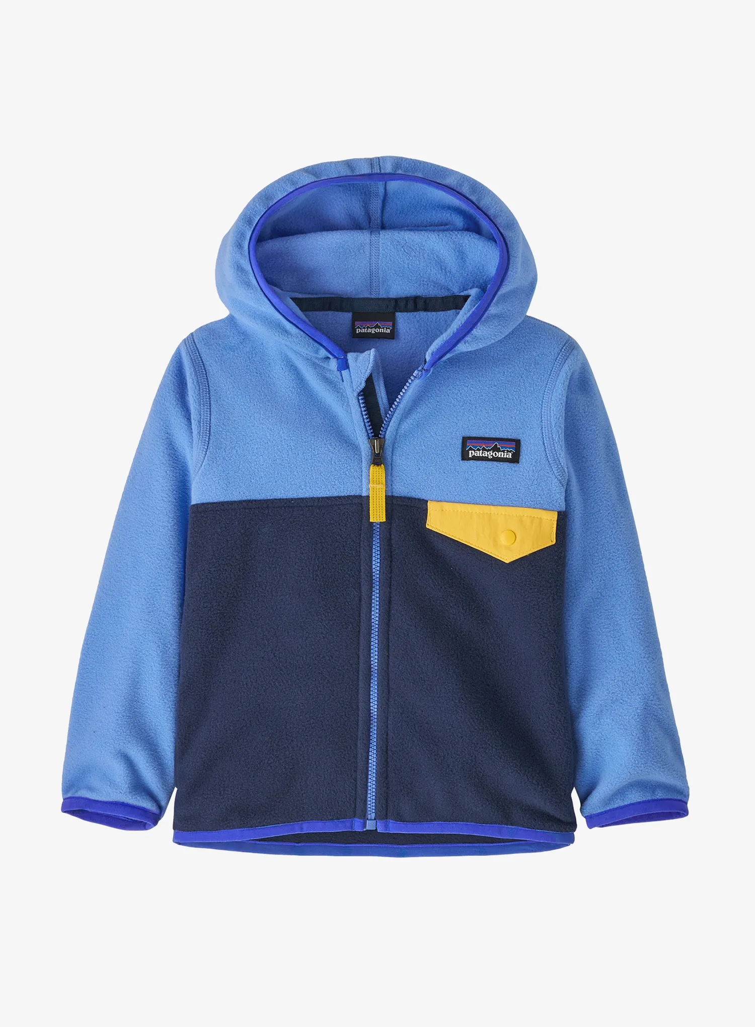 Dukserica za djecu Patagonia Baby Micro D Snap-T Jacket - new navy/abundant blue