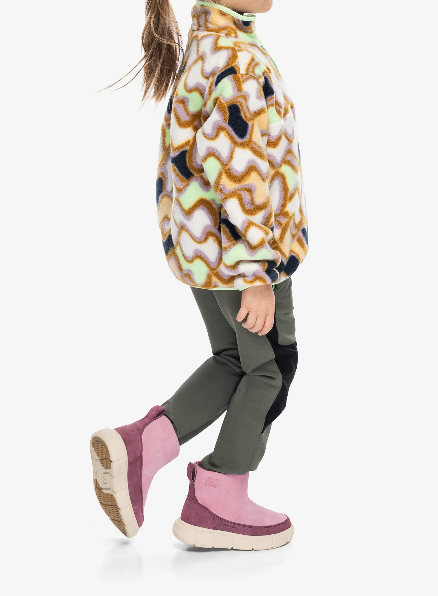 Dukserica za djecu Patagonia LW Synchilla Snap-T Pullover - mall currents natural