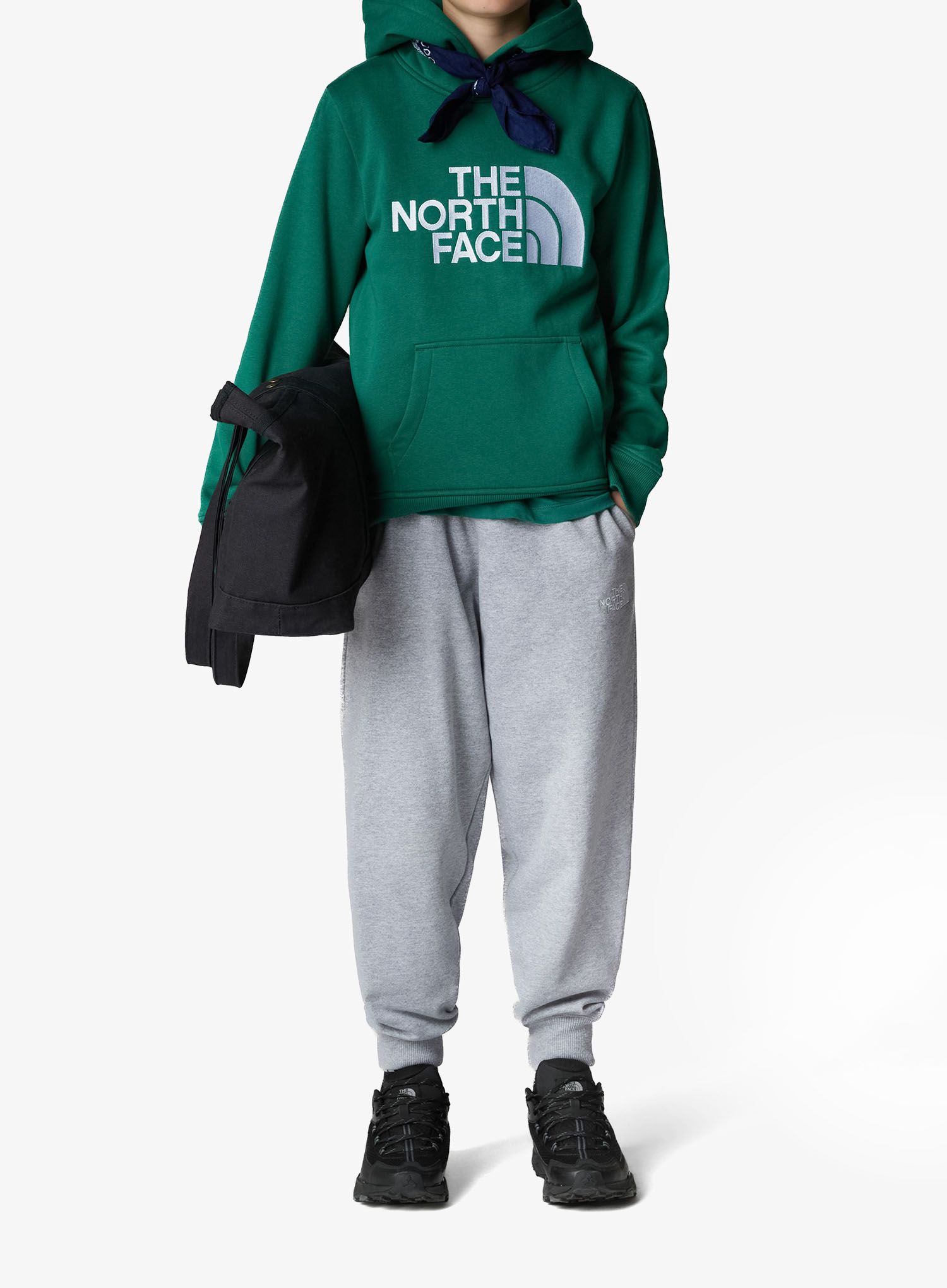 Dukserica za djecu The North Face Drew Peak P/O Hoodie - evergreen