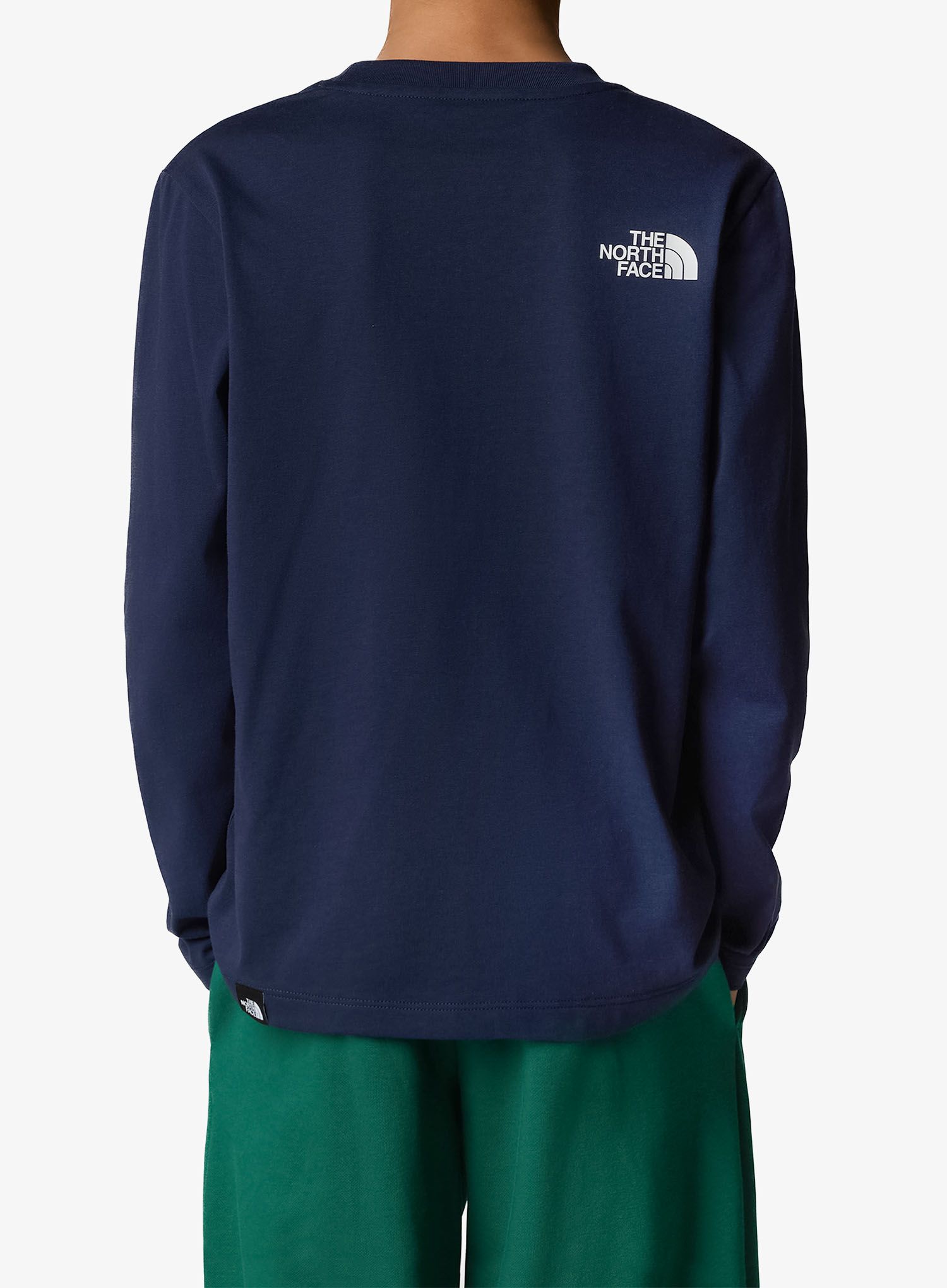 Dukserica za djecu The North Face Easy L/S Tee - summit navy
