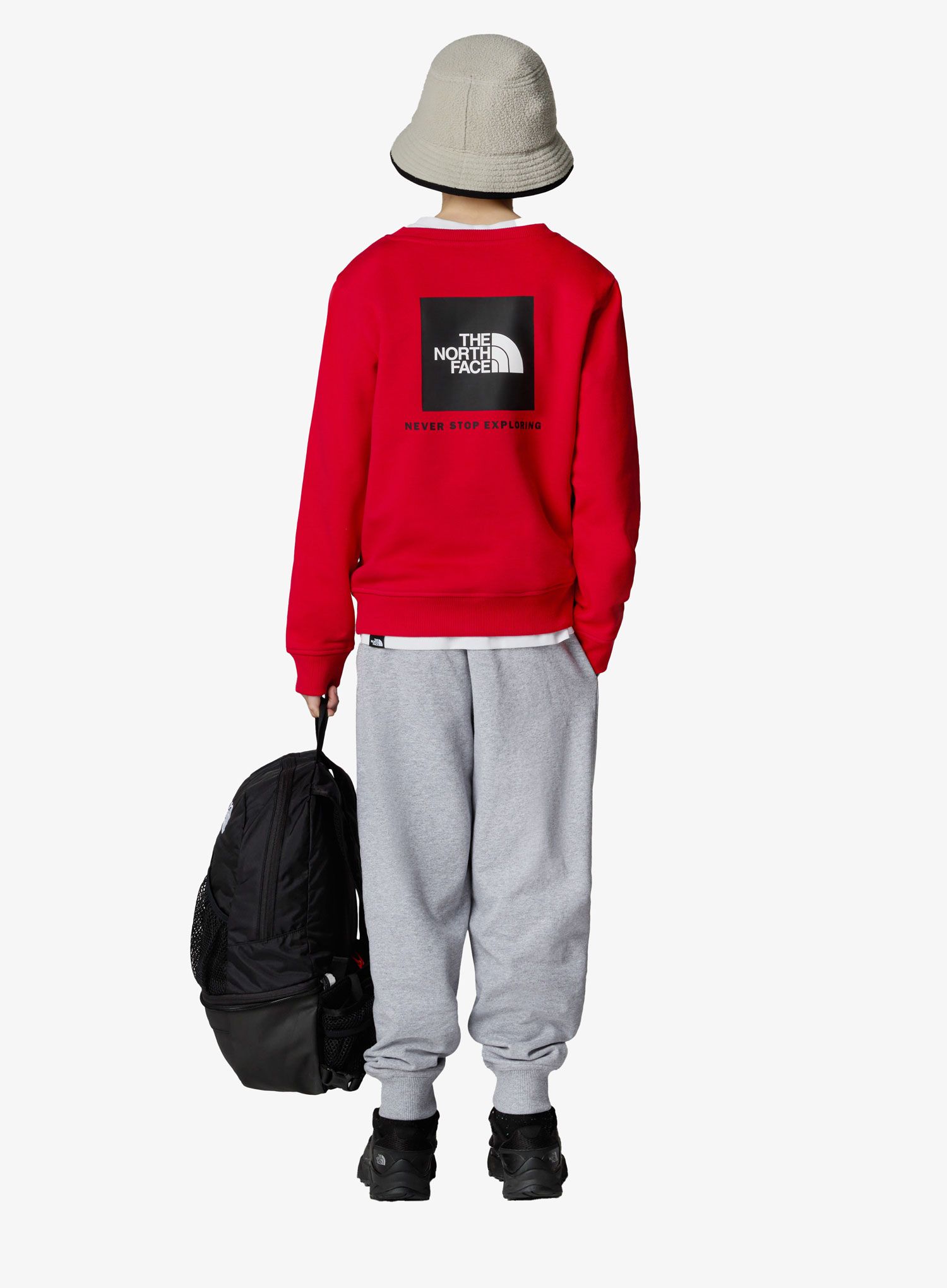 Dukserica za djecu The North Face Redbox Regular Crew - tnf red