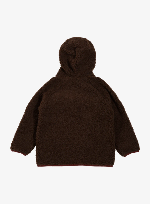 Dukserica za djecu Viking Kenza X Viking Pile Jacket - dark brown
