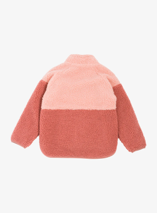 Dukserica za djecu Viking Playtime Pile Midlayer Jacket - pink