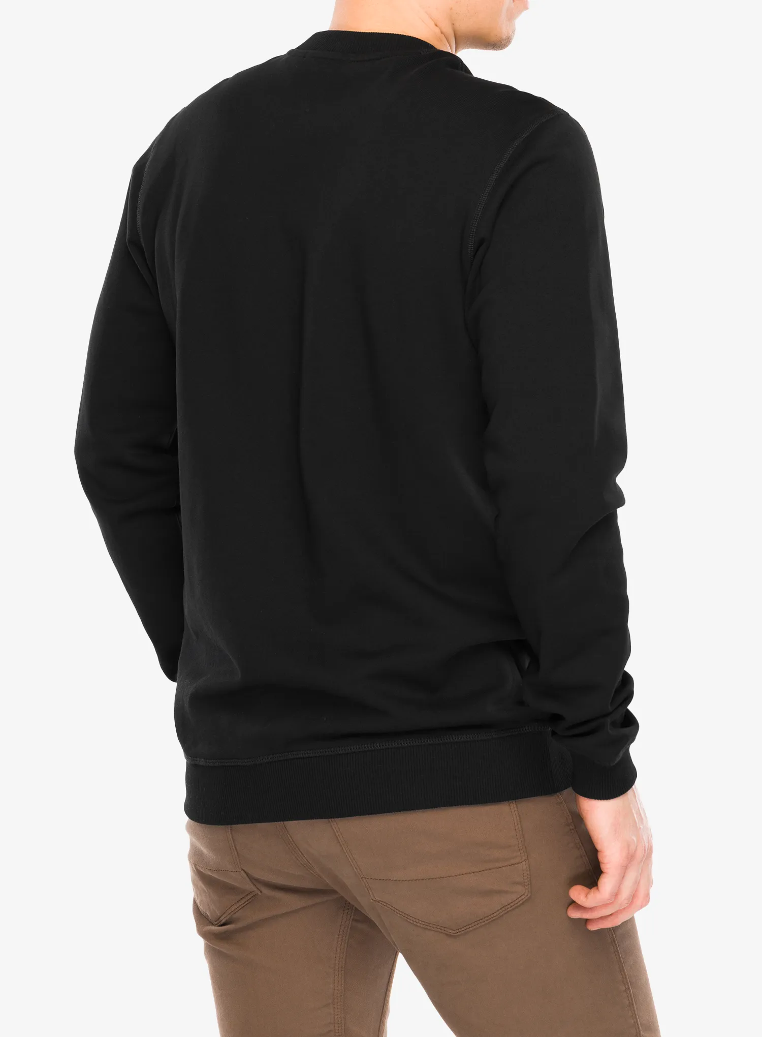 Dukserica Fjallraven 1960 Logo Badge Sweater - black