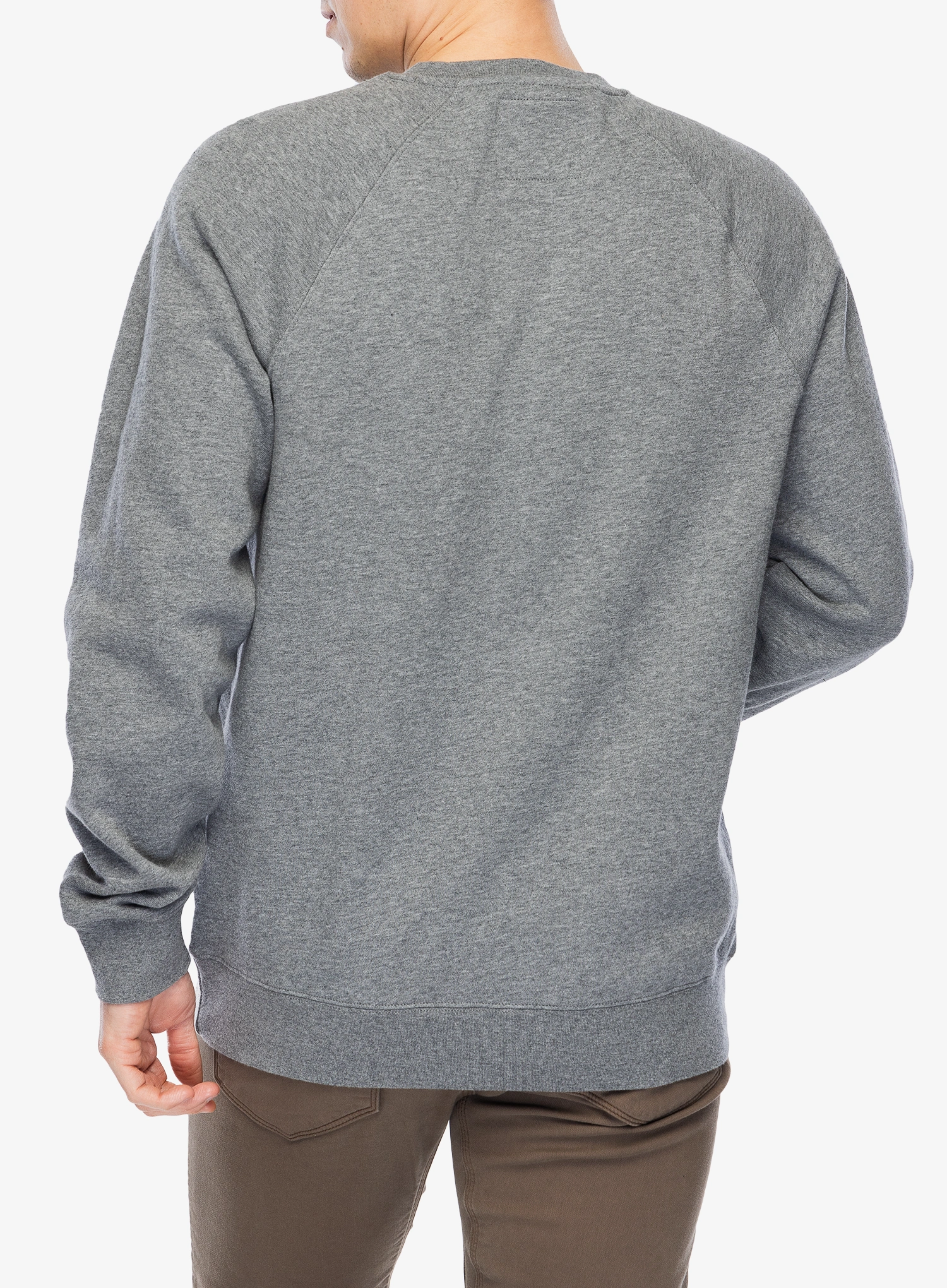 Dukserica Fox Absolute Fleece Crew - heather graphite