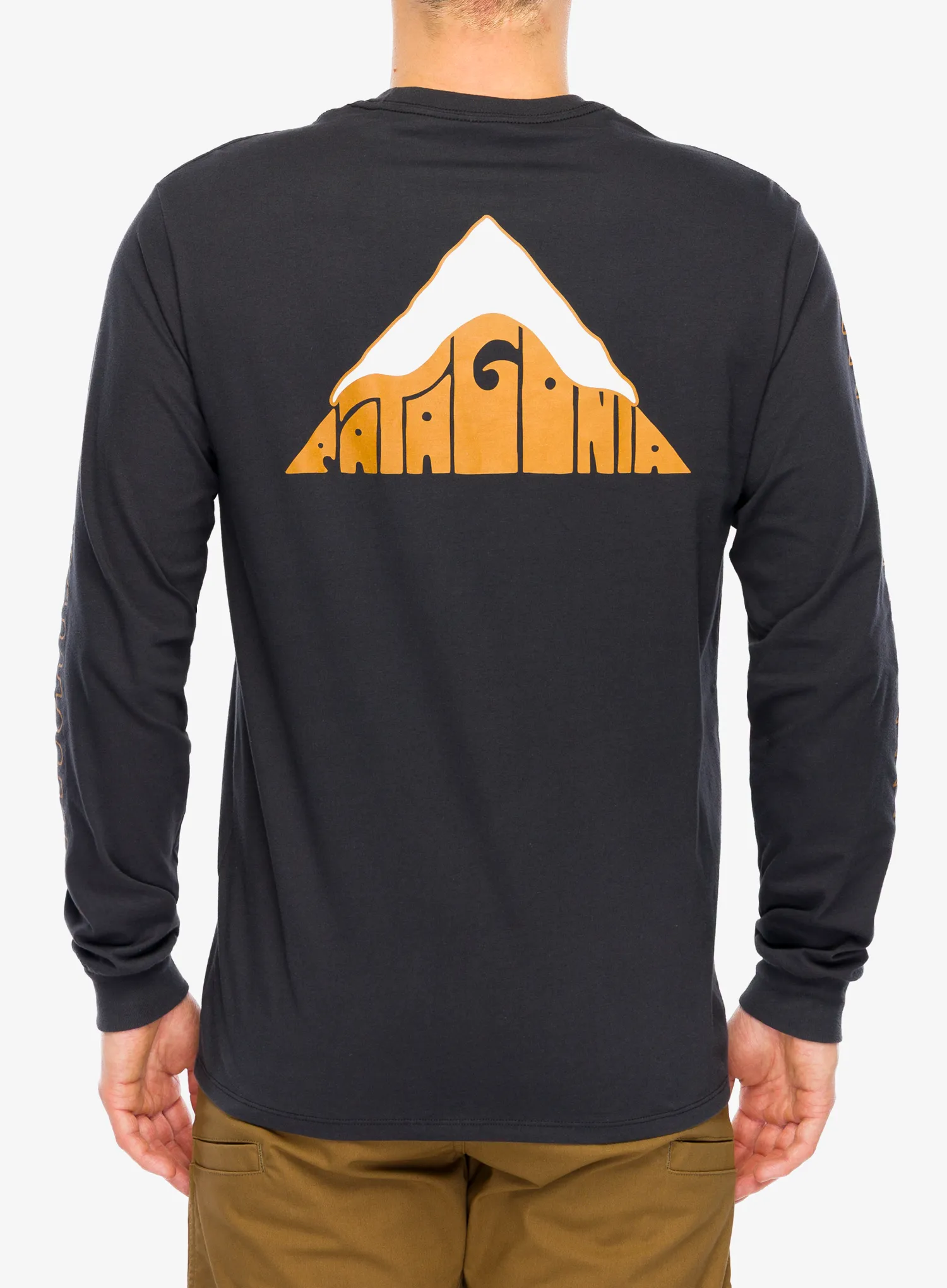 Dukserica Patagonia L/S Driftways Organic T-Shirt - ink black
