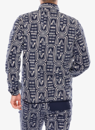 Dukserica Patagonia Lightweight Synch Snap-T Pullover - flow/sunken blue